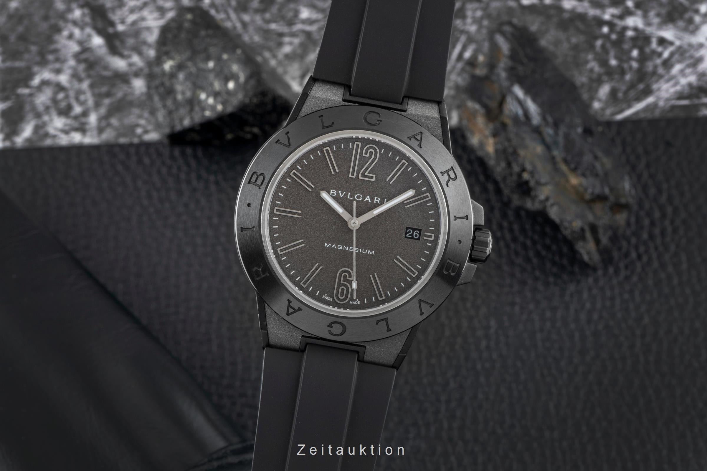 Bvlgari Diagono magnésium automatique montre pour hommes DG 41 SMC  [2601029]