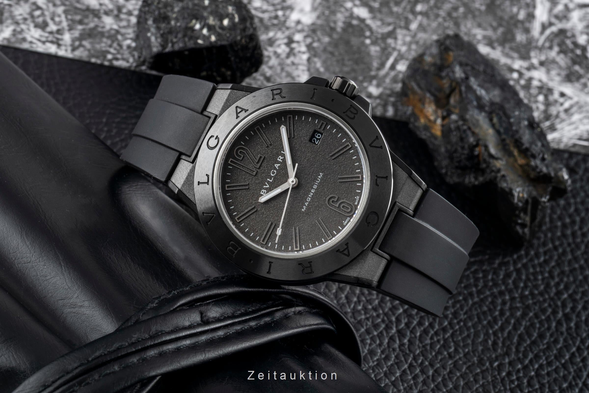 Bvlgari Diagono 41 Magnesium Grey Automatik Ref. DG 41 SMC Box [2601029]