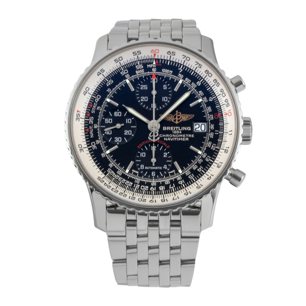 Breitling Navitimer Heritage chronograph steel automatic men's watch A1332412/BF27  [2601030]
