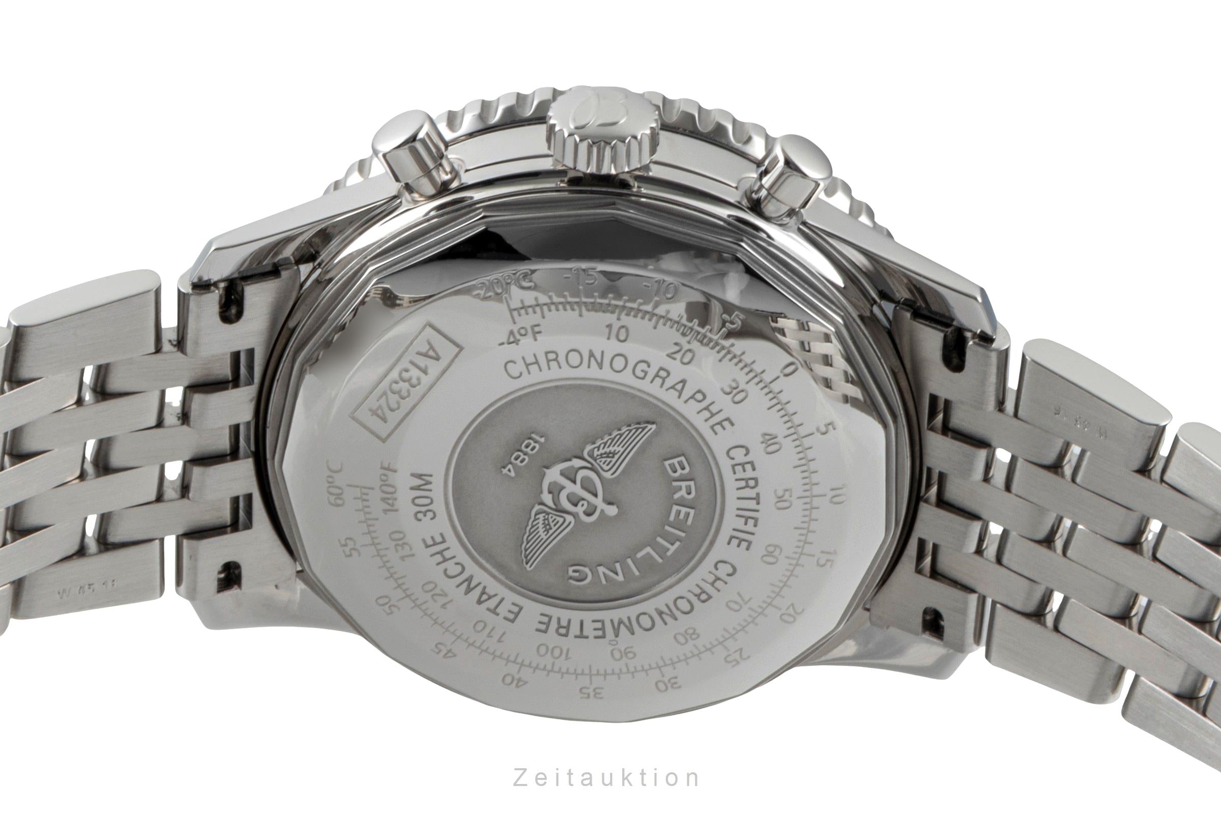 Breitling Navitimer Heritage chronograph steel automatic men's watch A1332412/BF27  [2601030]