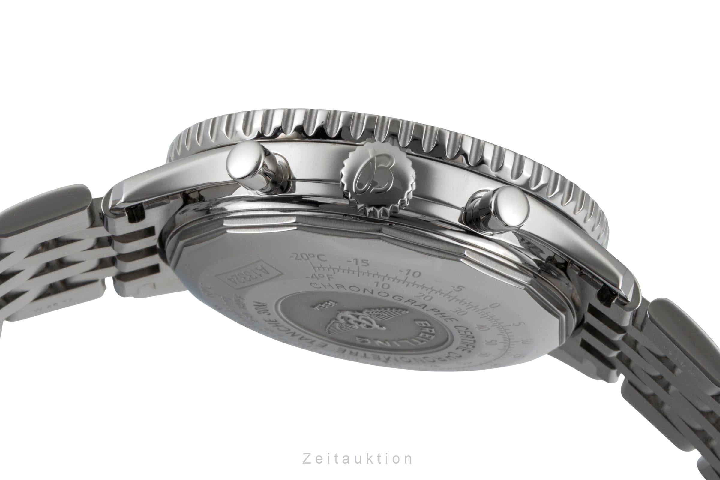 Breitling Navitimer Heritage chronograph steel automatic men's watch A1332412/BF27  [2601030]