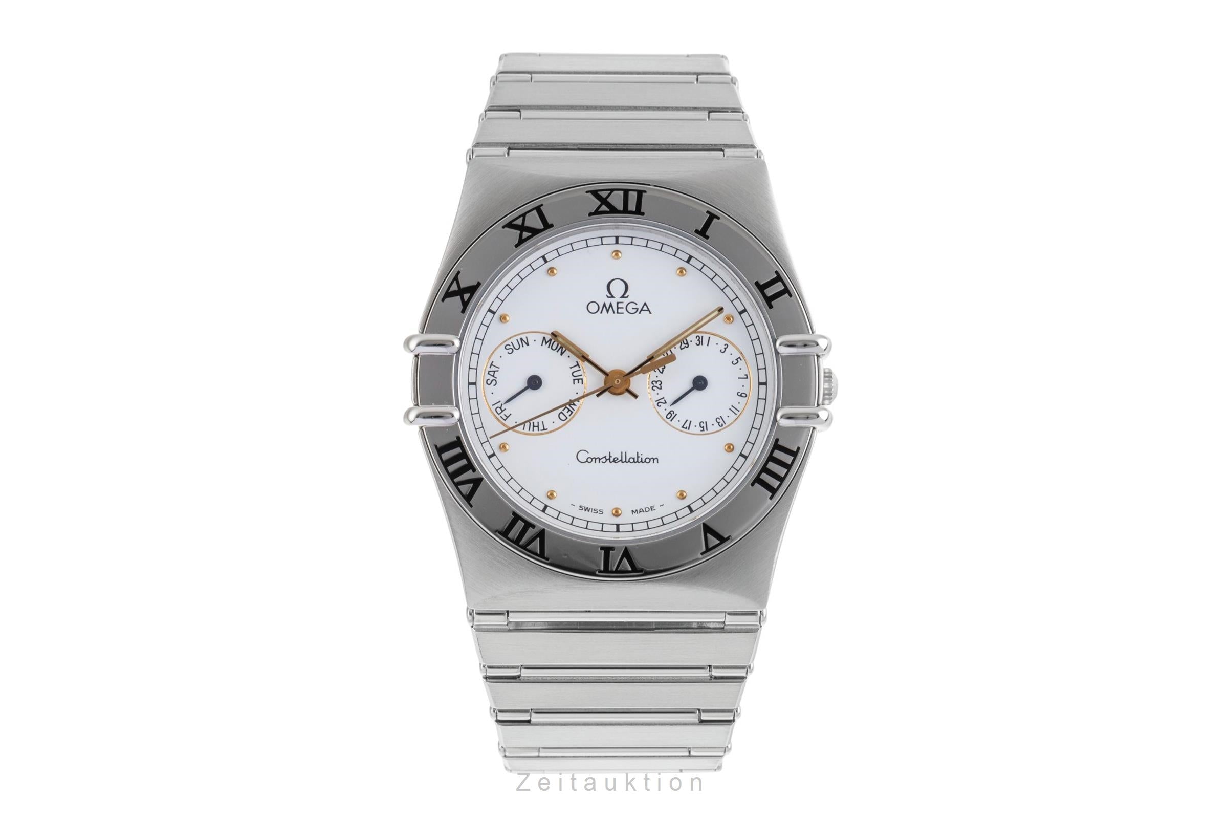 Omega Constellation acero cuarzo reloj para caballeros 396.1070,  396.1080  [2601031]