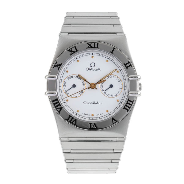 Omega Constellation acero cuarzo reloj para caballeros 396.1070,  396.1080  [2601031]