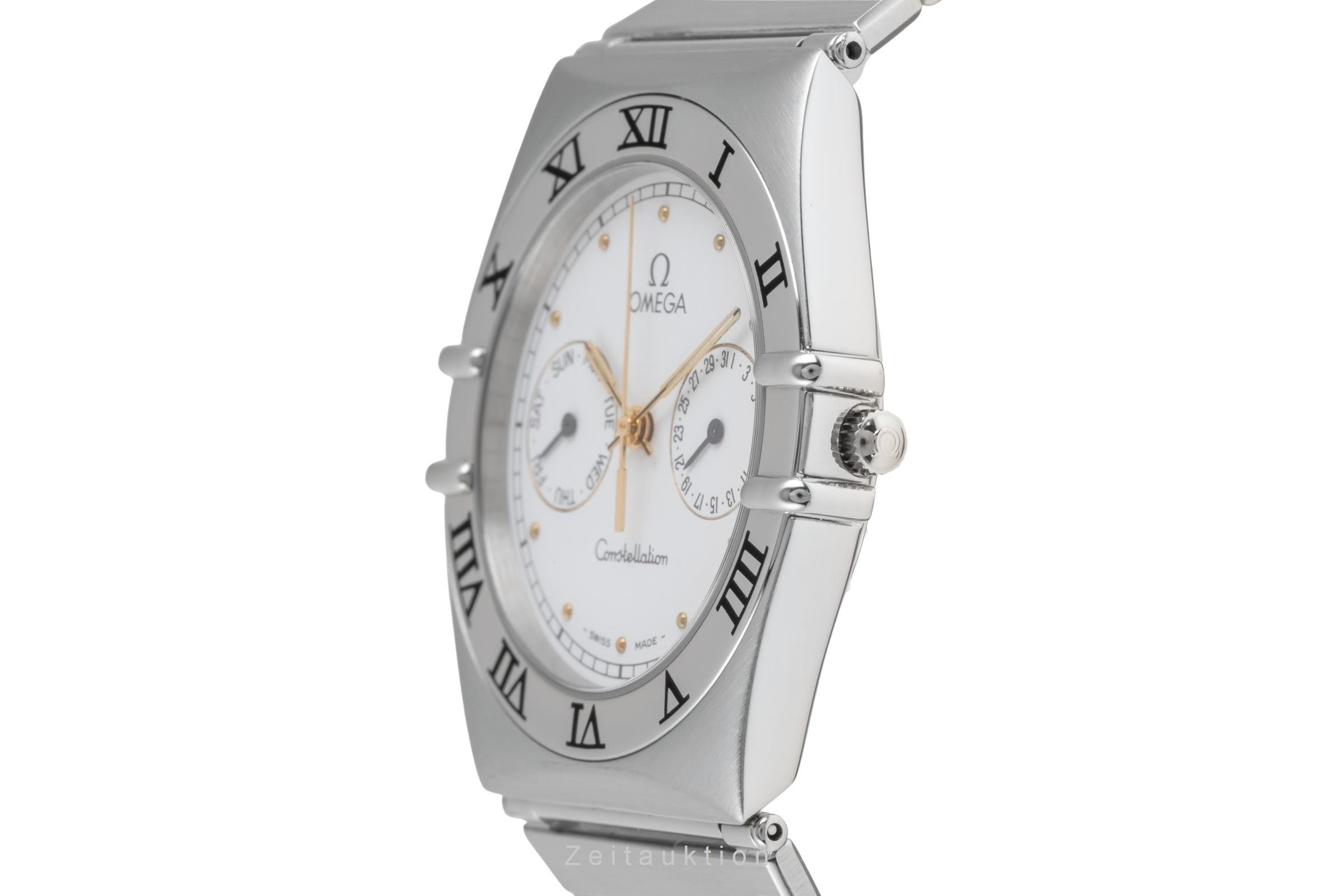 Omega Constellation acero cuarzo reloj para caballeros 396.1070,  396.1080  [2601031]