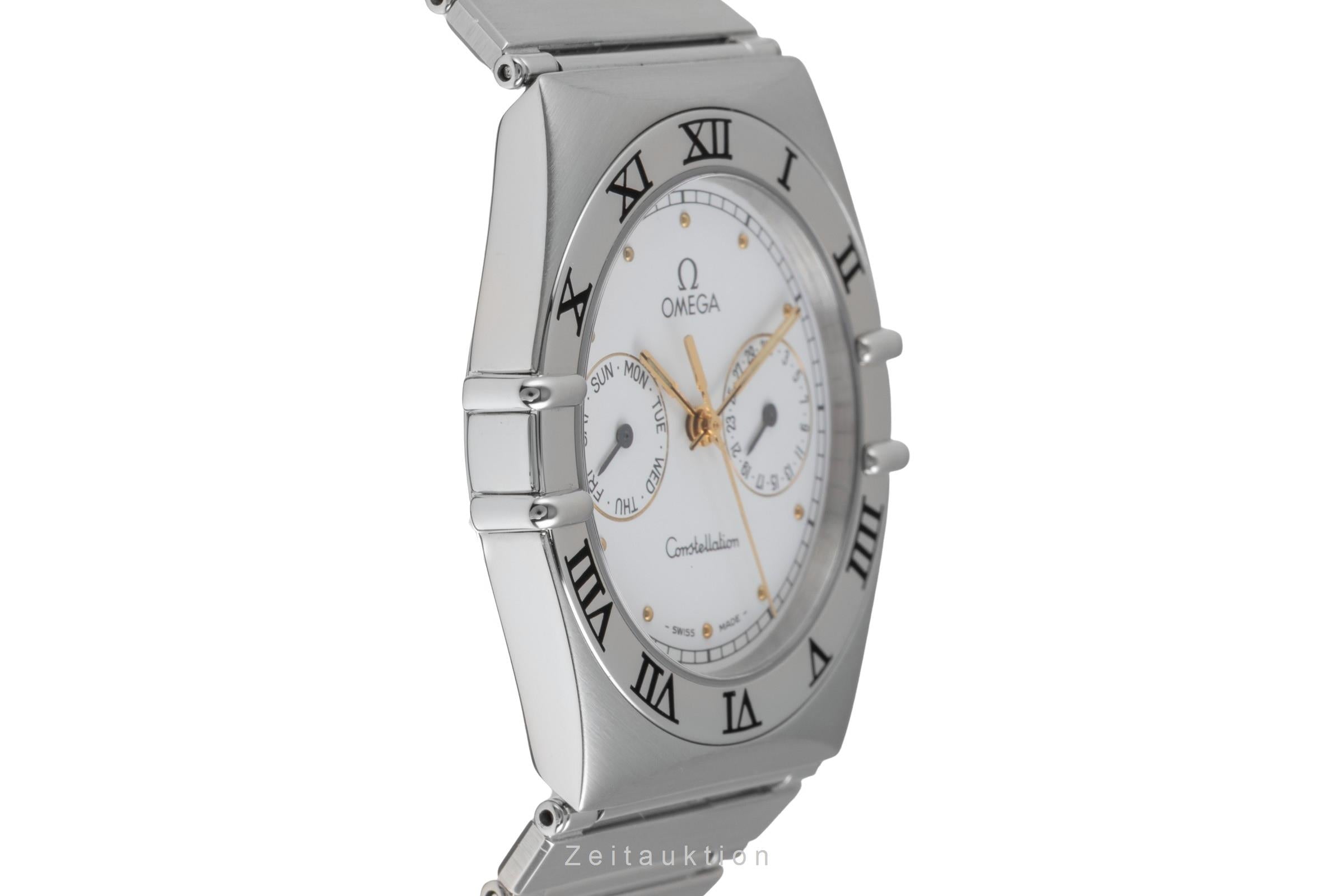 Omega Constellation acero cuarzo reloj para caballeros 396.1070,  396.1080  [2601031]