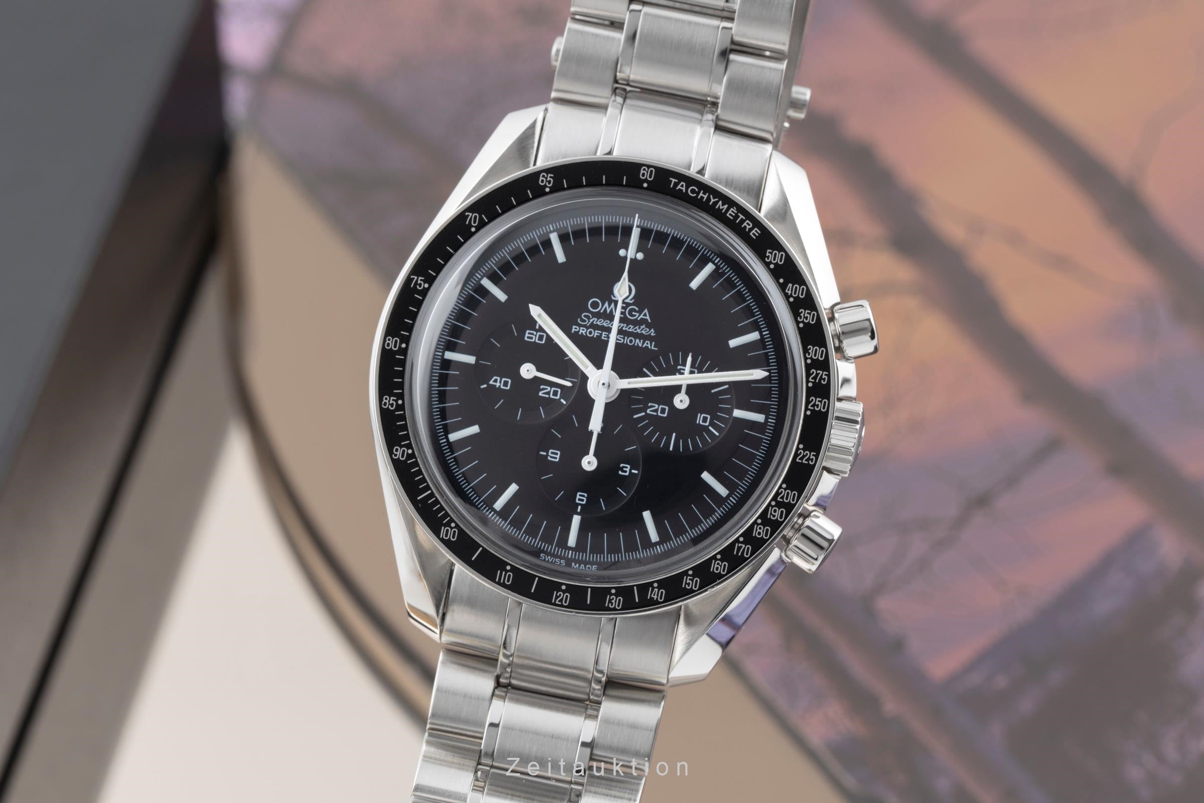 Omega Speedmaster Moonwatch Chronograph Stahl Handaufzug Ref. 3870.50.31  [2601032]