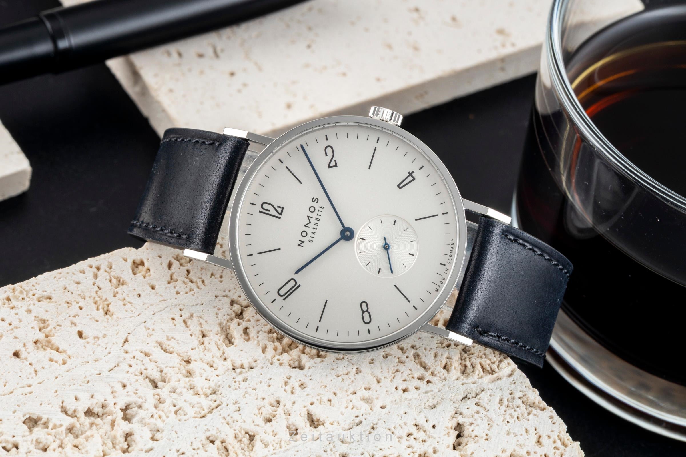 Nomos Tangente acero cuerda manual reloj para caballeros 165  [2601033]