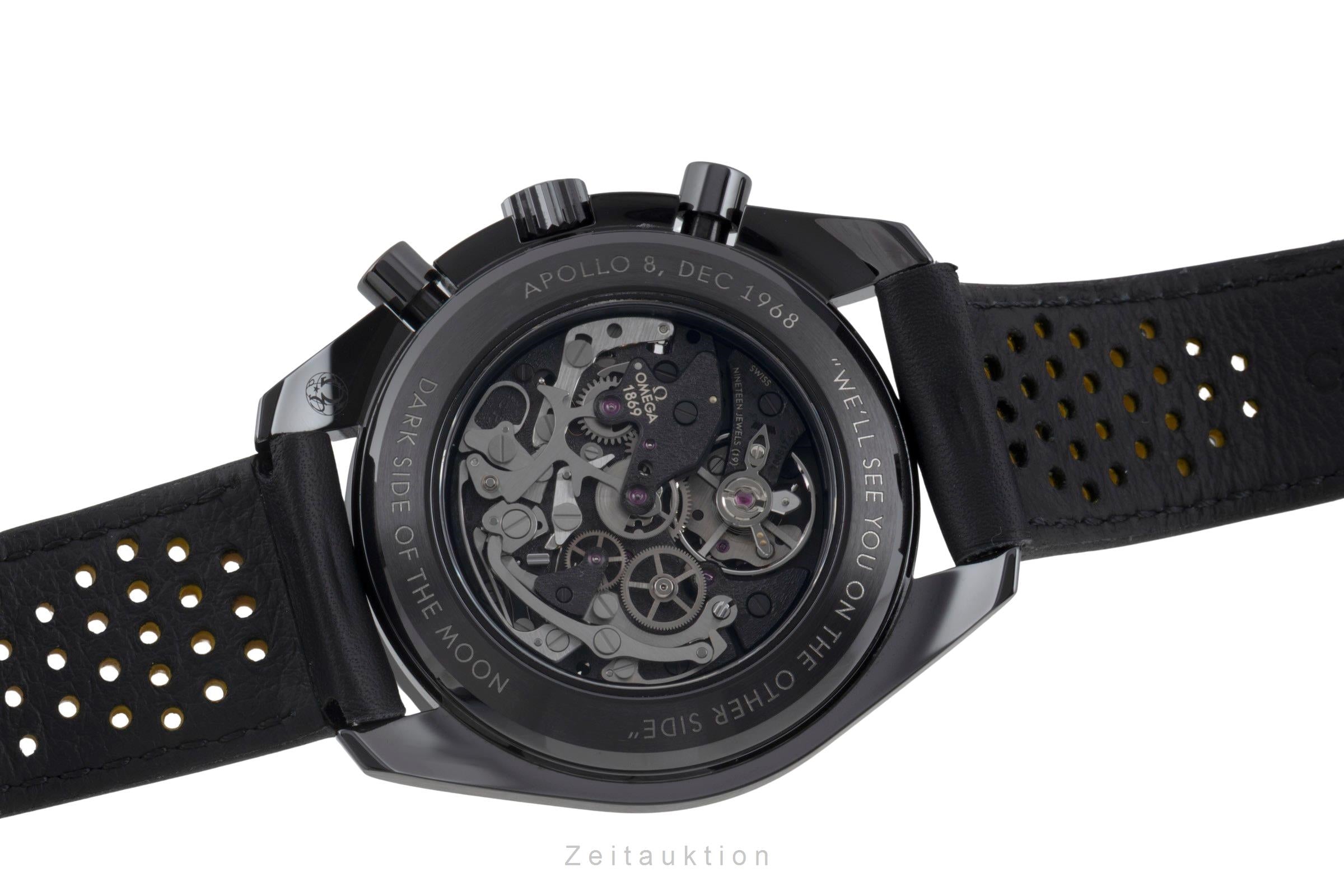 Omega Speedmaster Dark Side Of The Moon Apollo 311.92.44.30.01.001 NP: 11700,- € [2601035]