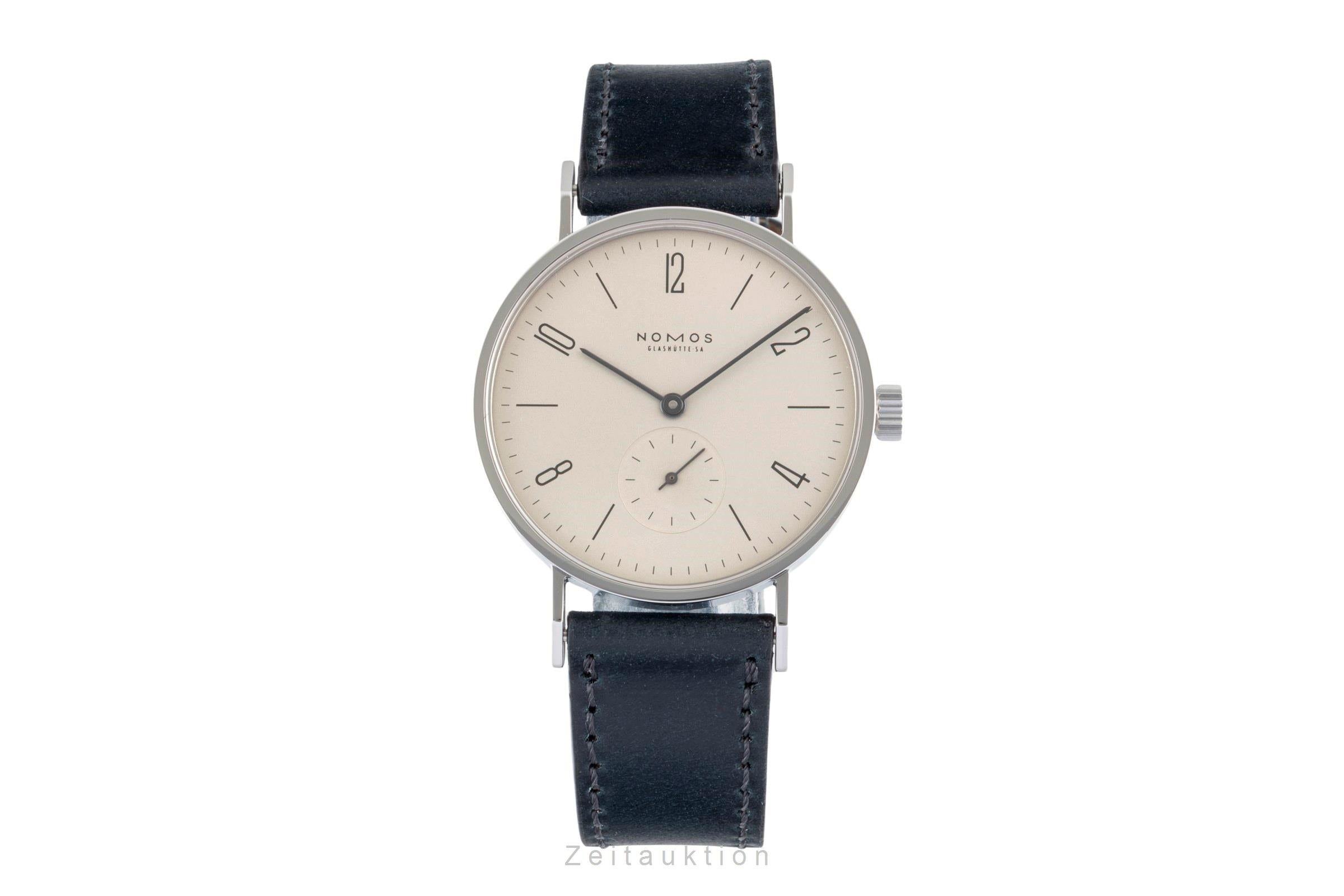 Nomos Tangente acciaio carica manuale orologio da uomo 101  [2601036]