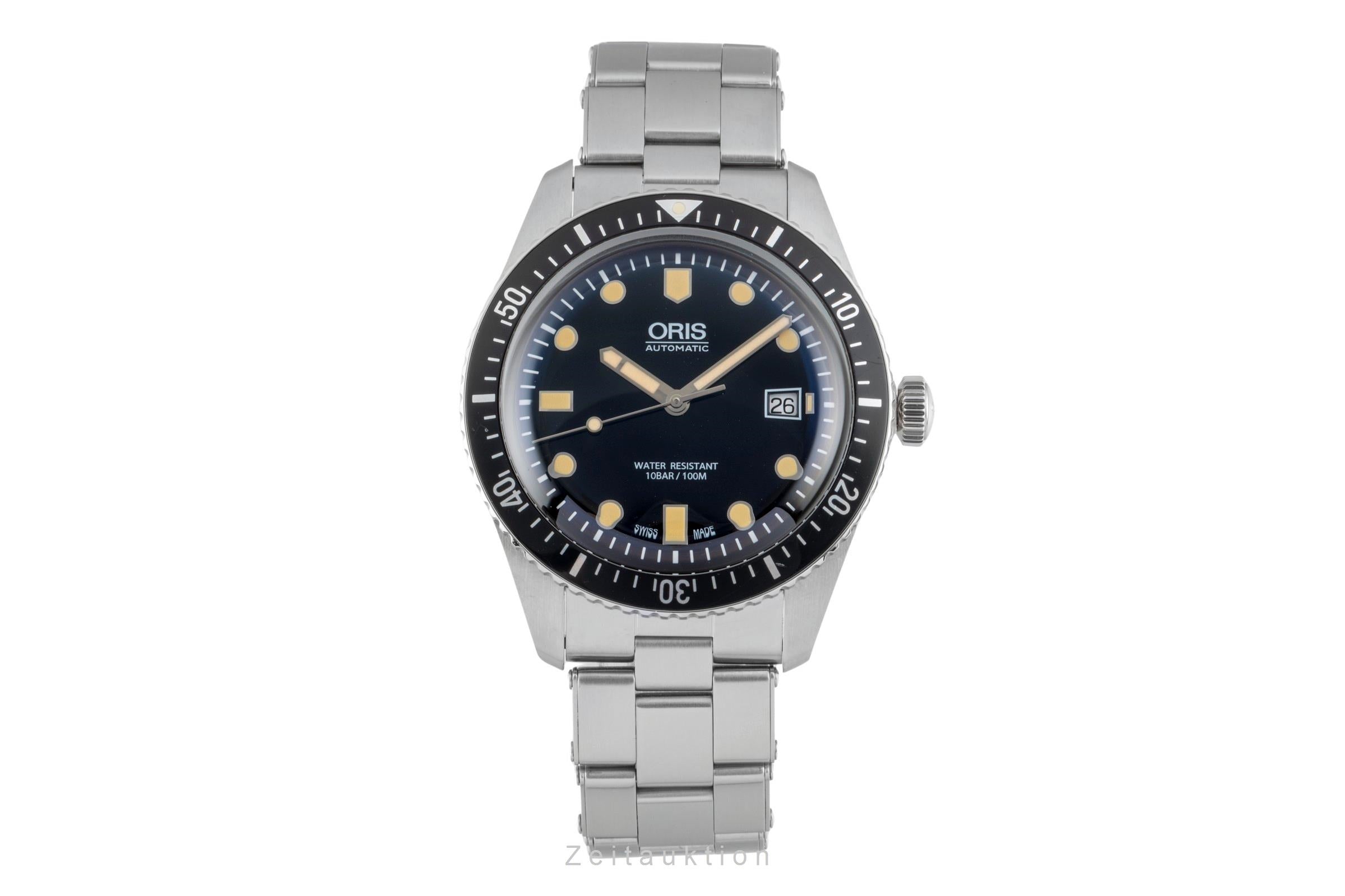 Oris Divers Sixty-Five Stahl Automatik Ref. 01 733 7720 4054-07 4 21 18 B&P 2023 [2601037]