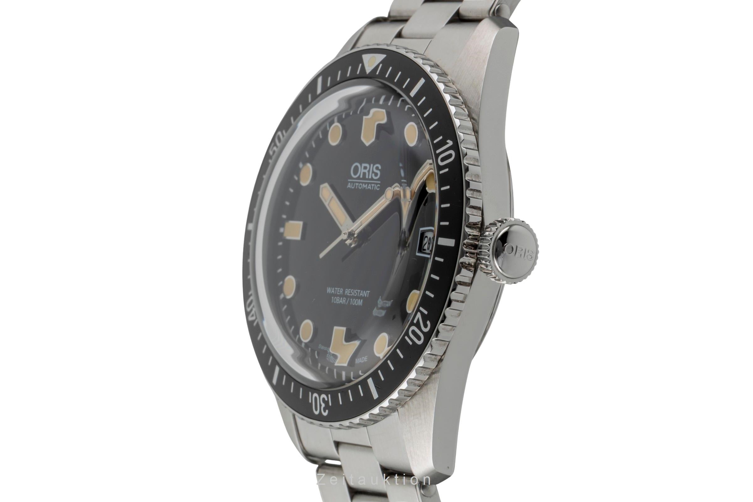 Oris Divers Sixty-Five Stahl Automatik Ref. 01 733 7720 4054-07 4 21 18 B&P 2023 [2601037]
