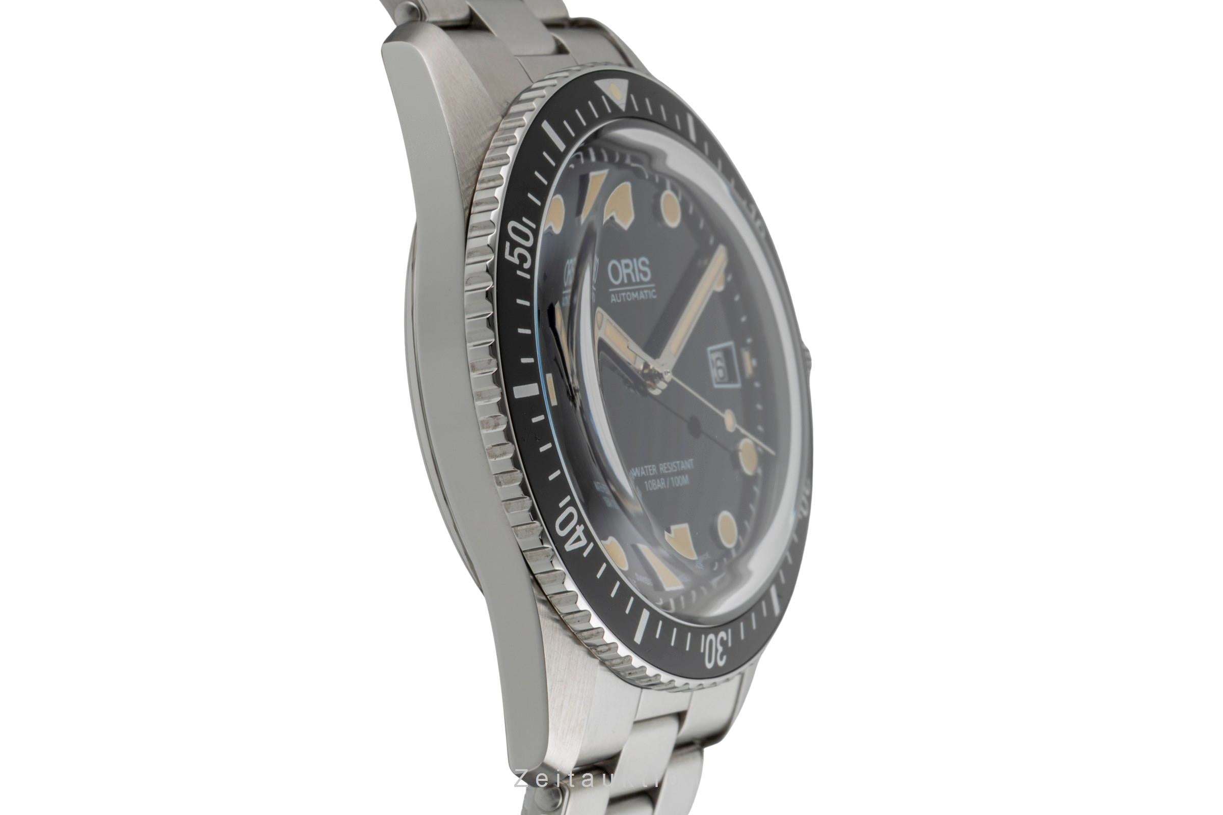 Oris Divers Sixty-Five Stahl Automatik Ref. 01 733 7720 4054-07 4 21 18 B&P 2023 [2601037]