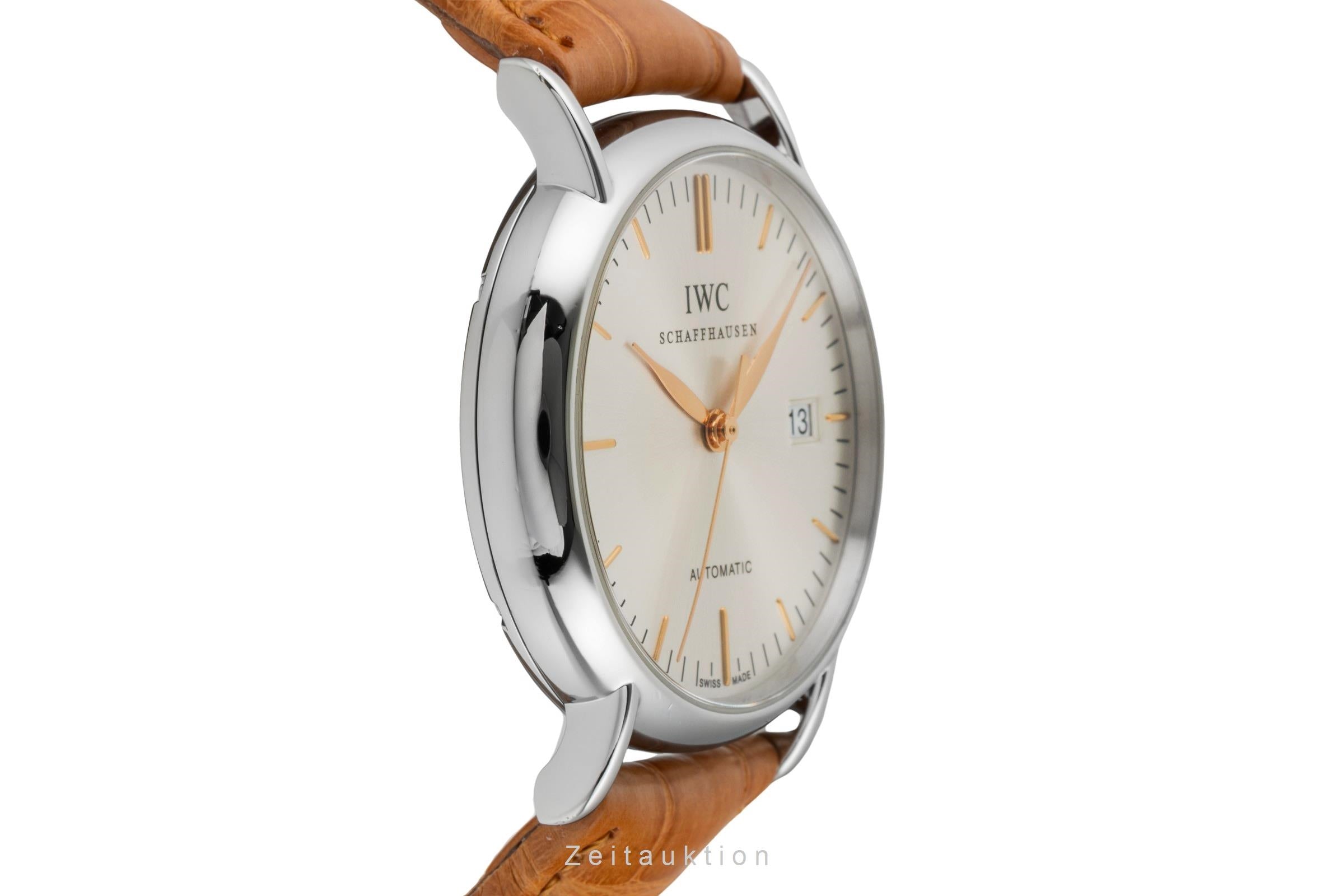 IWC Portofino acciaio automatismo orologio da uomo IW356303 LP: 5600EUR  [2601041]