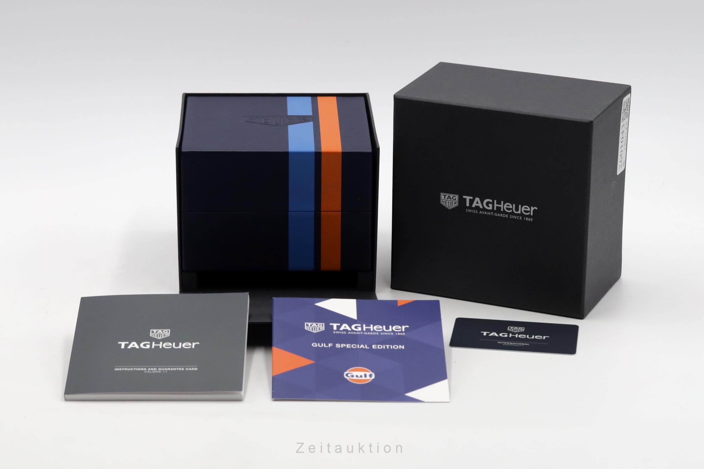 Tag Heuer Monaco chronograph steel automatic men's watch CAW211R.FC6401 LP: 8050EUR  [2601043]