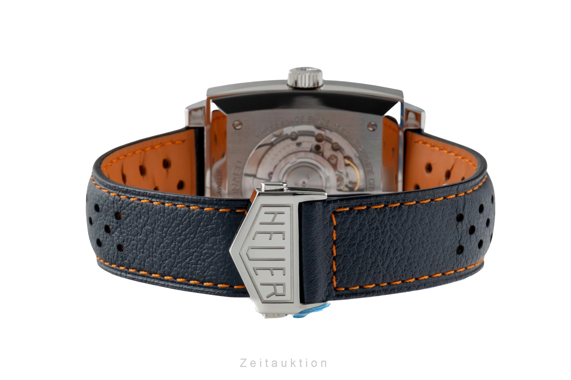 Tag Heuer Monaco chronograph steel automatic men's watch CAW211R.FC6401 LP: 8050EUR  [2601043]