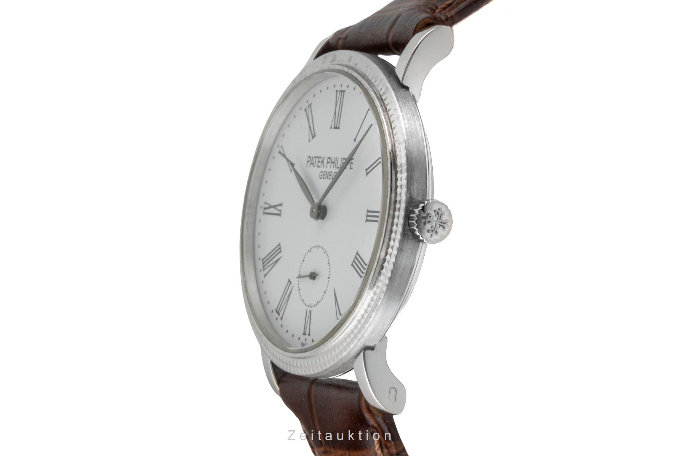 Patek Philippe Calatrava 18K Weissgold Handaufzug Ref. 7119/1  Klassiker [2601045]