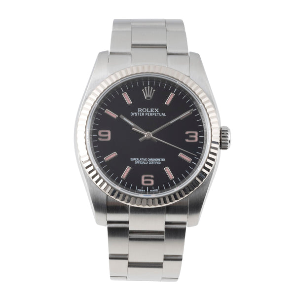Rolex Oyster Perpetual acier / or  automatique montre pour hommes 116034  [2601047]