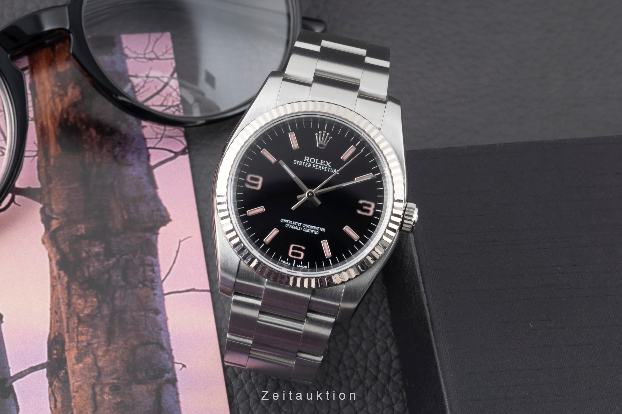 Rolex Oyster Perpetual acier / or  automatique montre pour hommes 116034  [2601047]