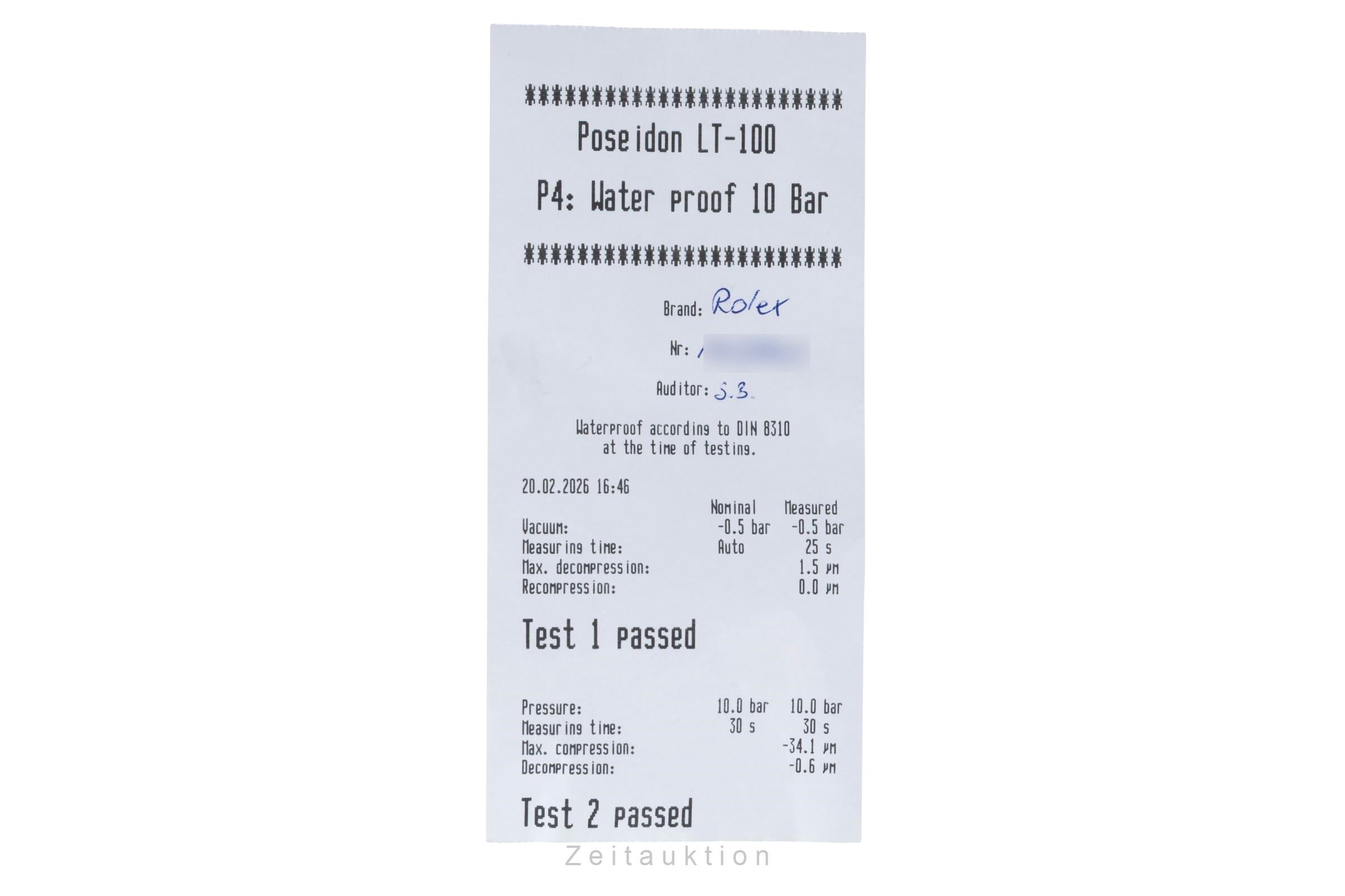 Rolex Submariner steel automatic men's watch 16610  [2601048]