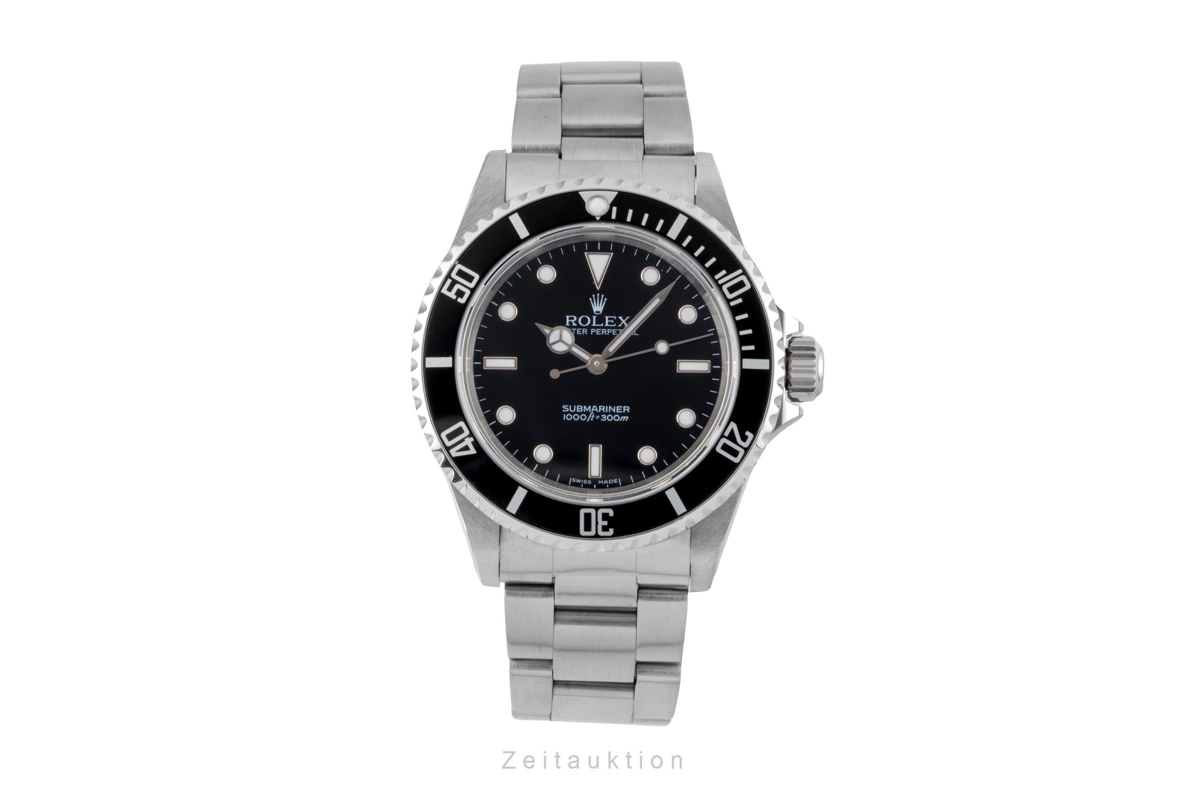 Rolex Submariner steel automatic men's watch 14060  [2601049]
