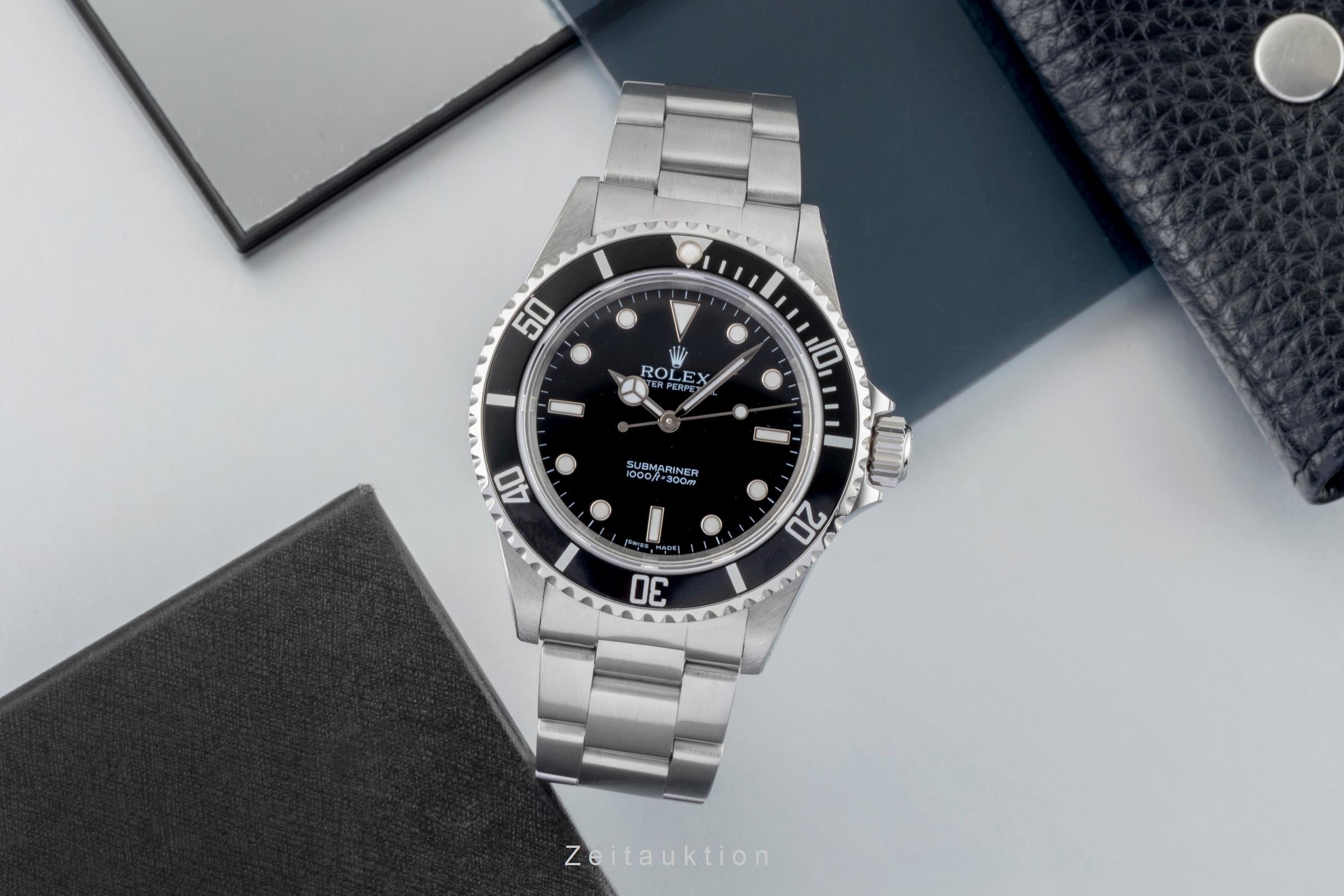 Rolex Submariner steel automatic men's watch 14060  [2601049]