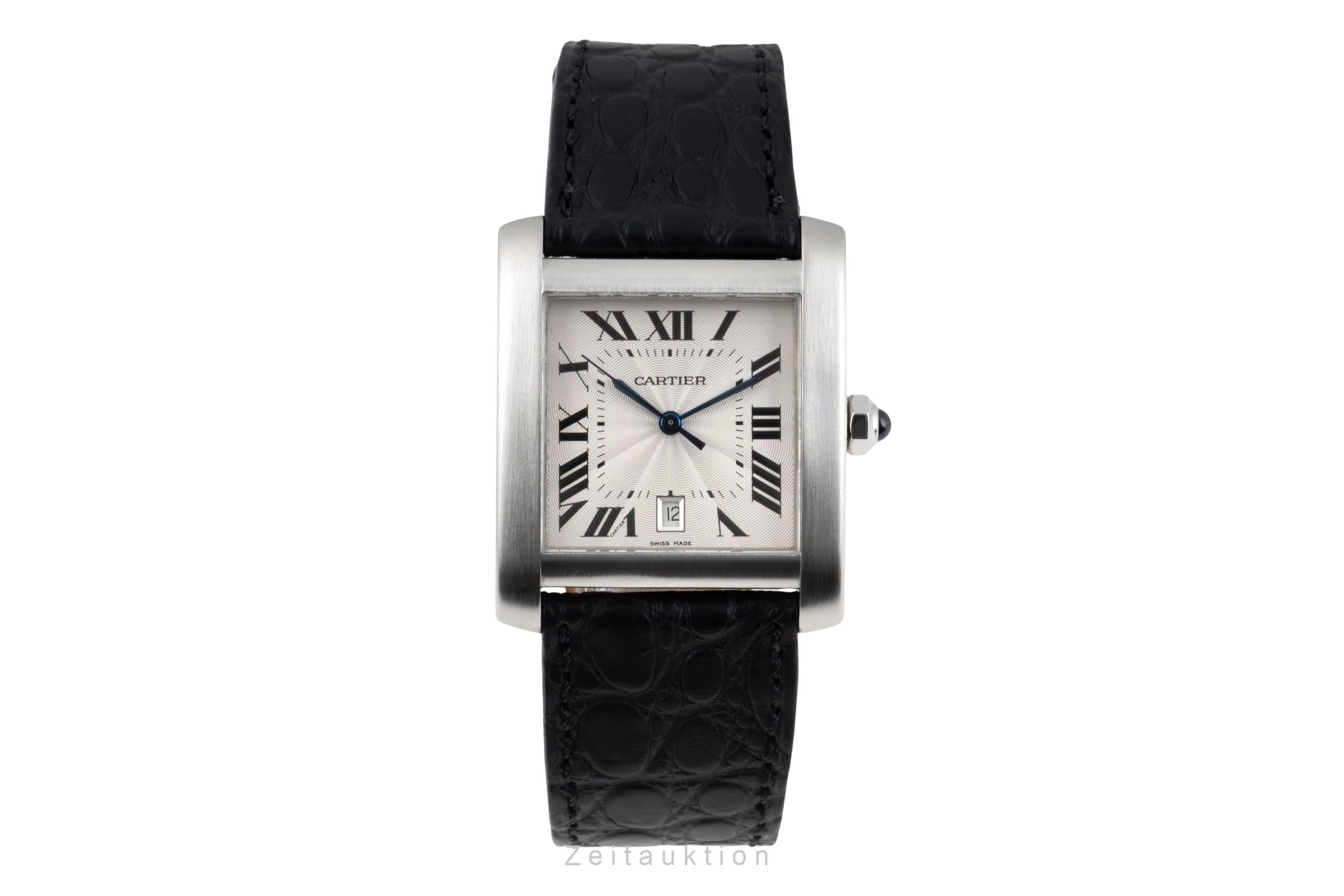 Cartier Tank Francaise steel automatic men's watch W5101755  [2601051]