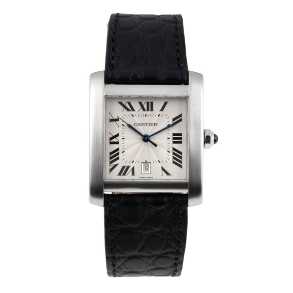 Cartier Tank Francaise steel automatic men's watch W5101755  [2601051]