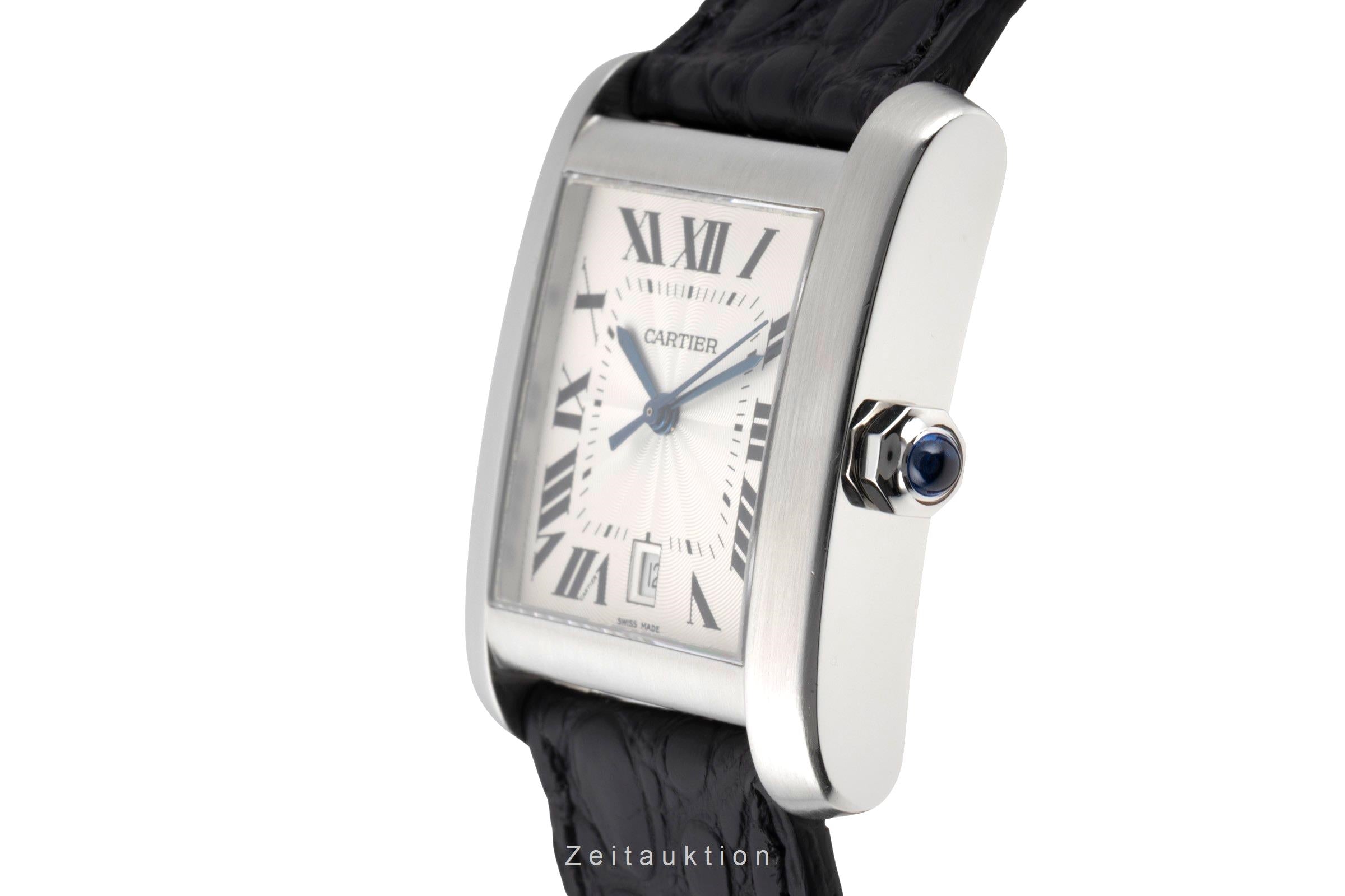 Cartier Tank Francaise steel automatic men's watch W5101755  [2601051]