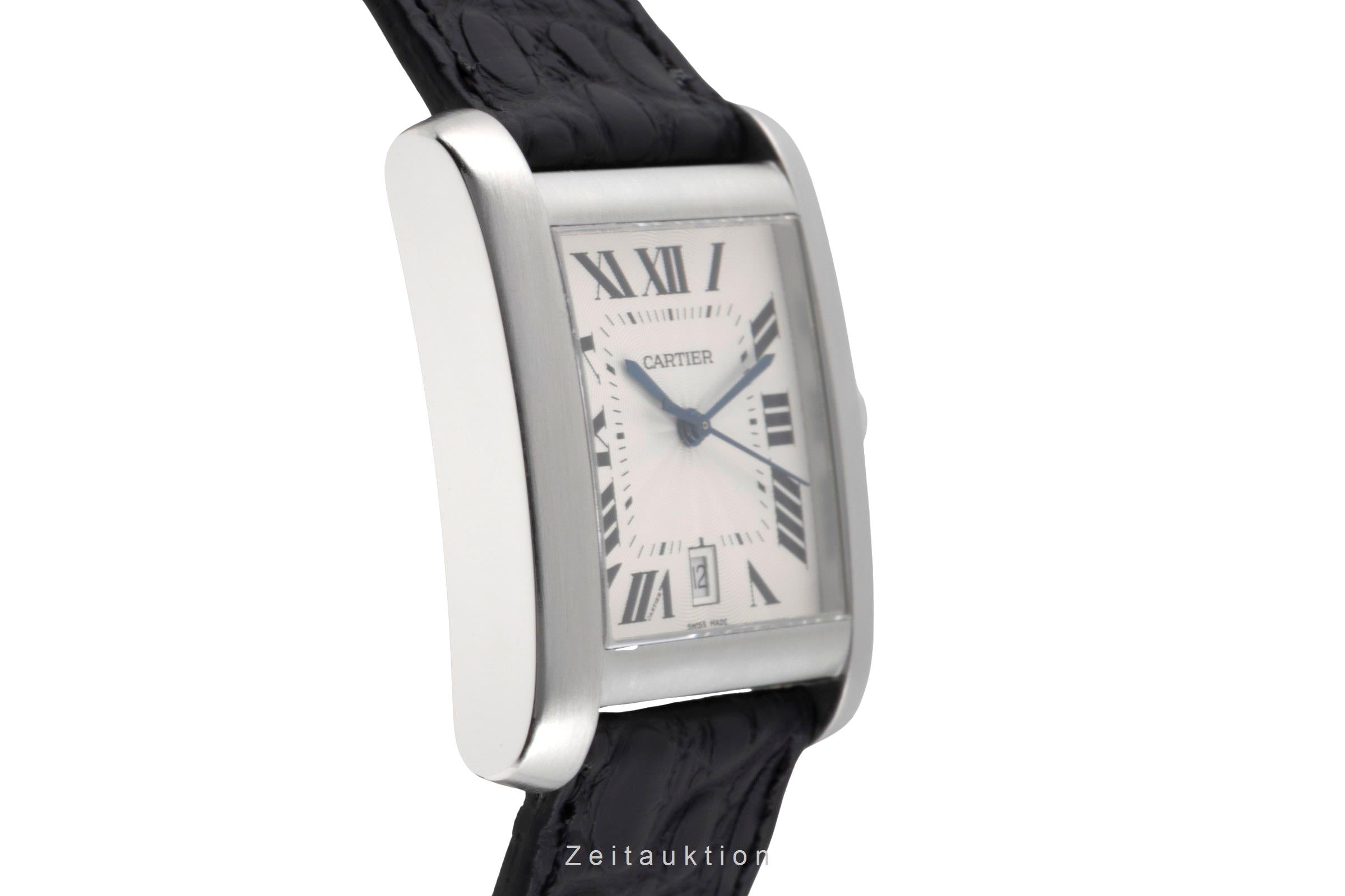 Cartier Tank Francaise steel automatic men's watch W5101755  [2601051]