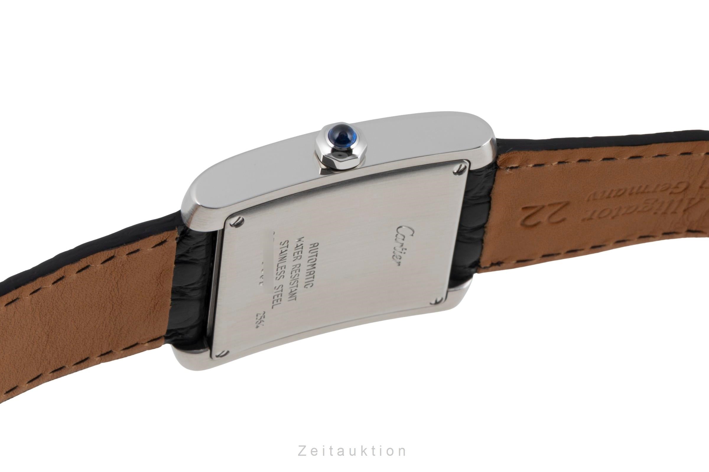 Cartier Tank Francaise steel automatic men's watch W5101755  [2601051]