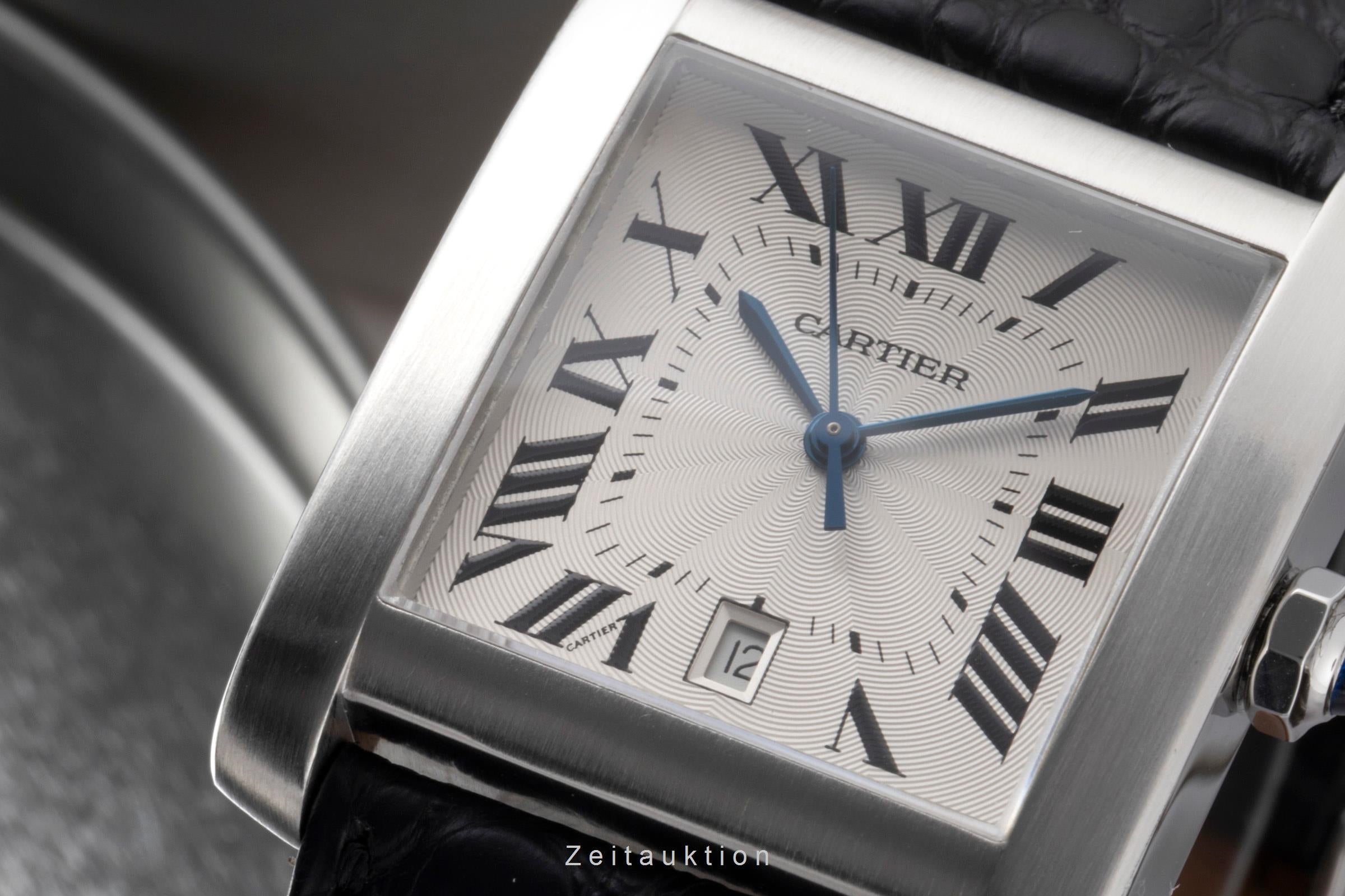 Cartier Tank Francaise steel automatic men's watch W5101755  [2601051]