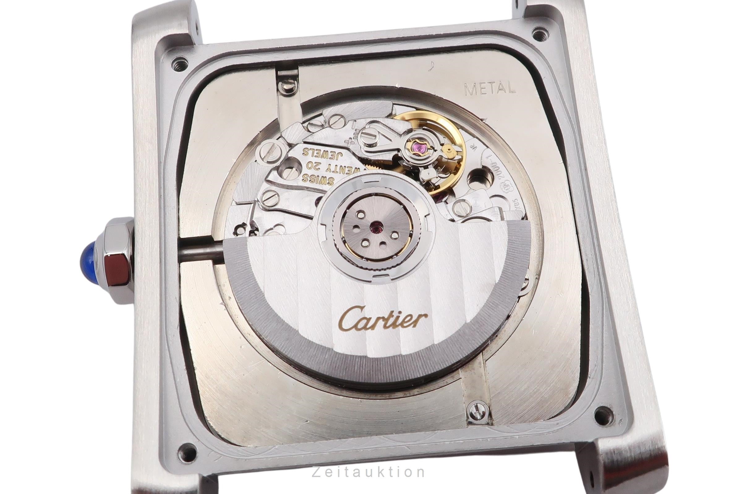 Cartier Tank Francaise steel automatic men's watch W5101755  [2601051]