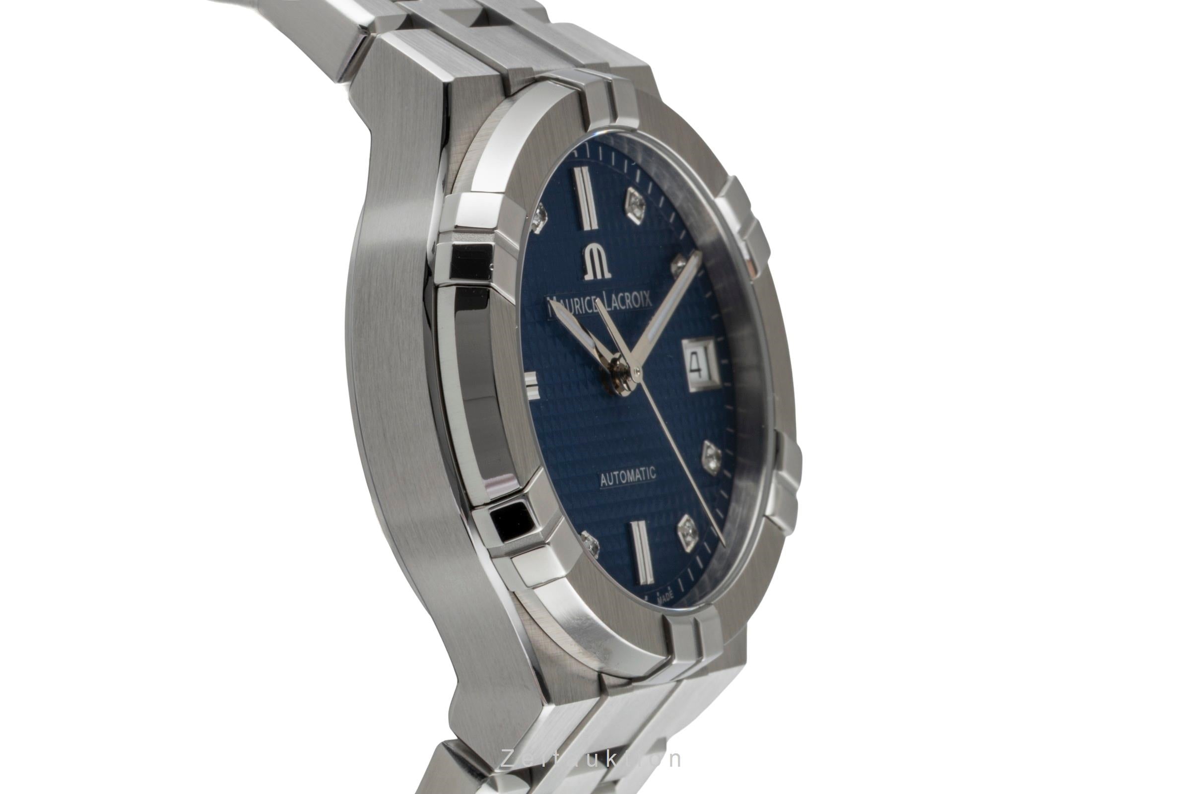 Maurice Lacroix Aikon Stahl Automatik Damenuhr Ref. AI6006-SS002-450-1 B&P 2023 [2601053]