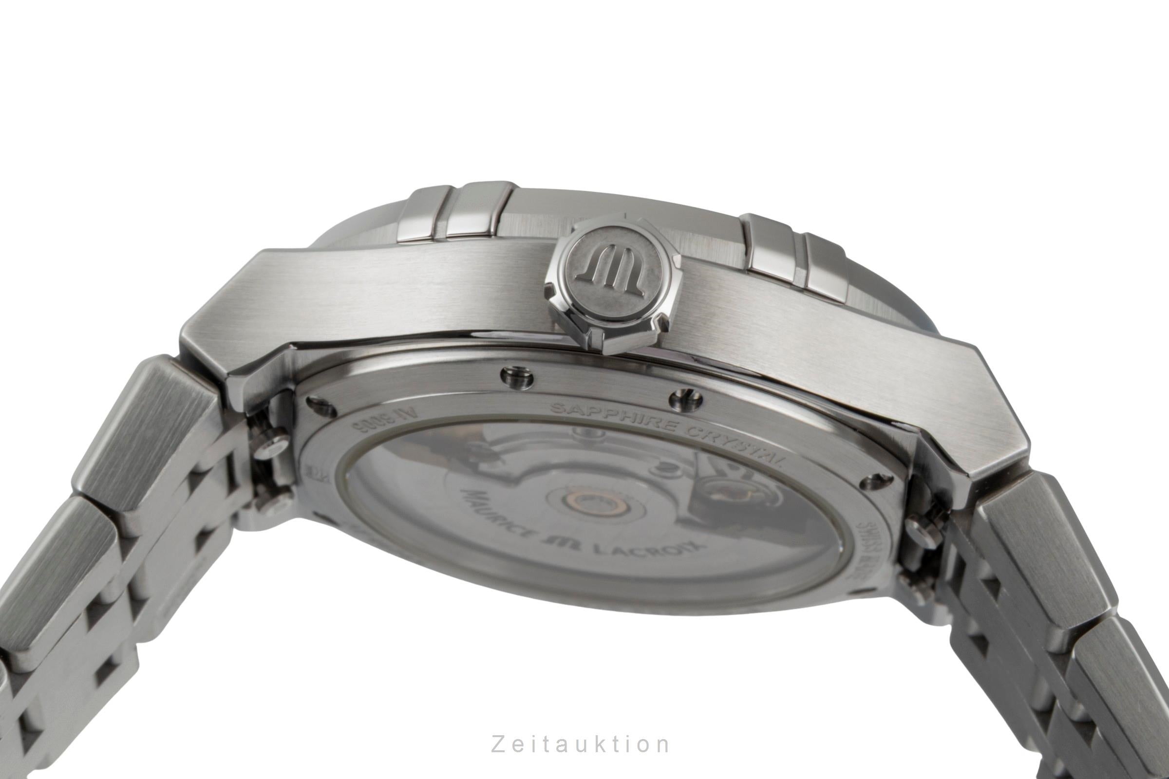 Maurice Lacroix Aikon Stahl Automatik Damenuhr Ref. AI6006-SS002-450-1 B&P 2023 [2601053]
