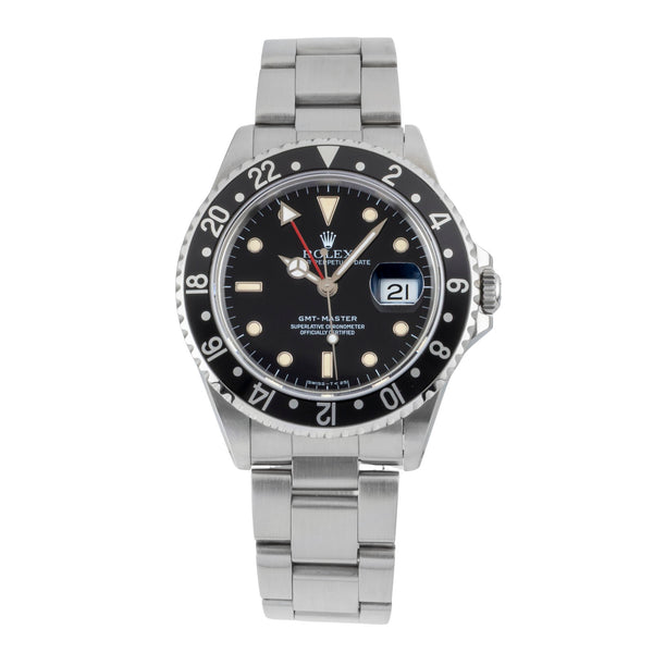 Rolex GMT-Master acier automatique montre pour hommes 16700  [2601057]