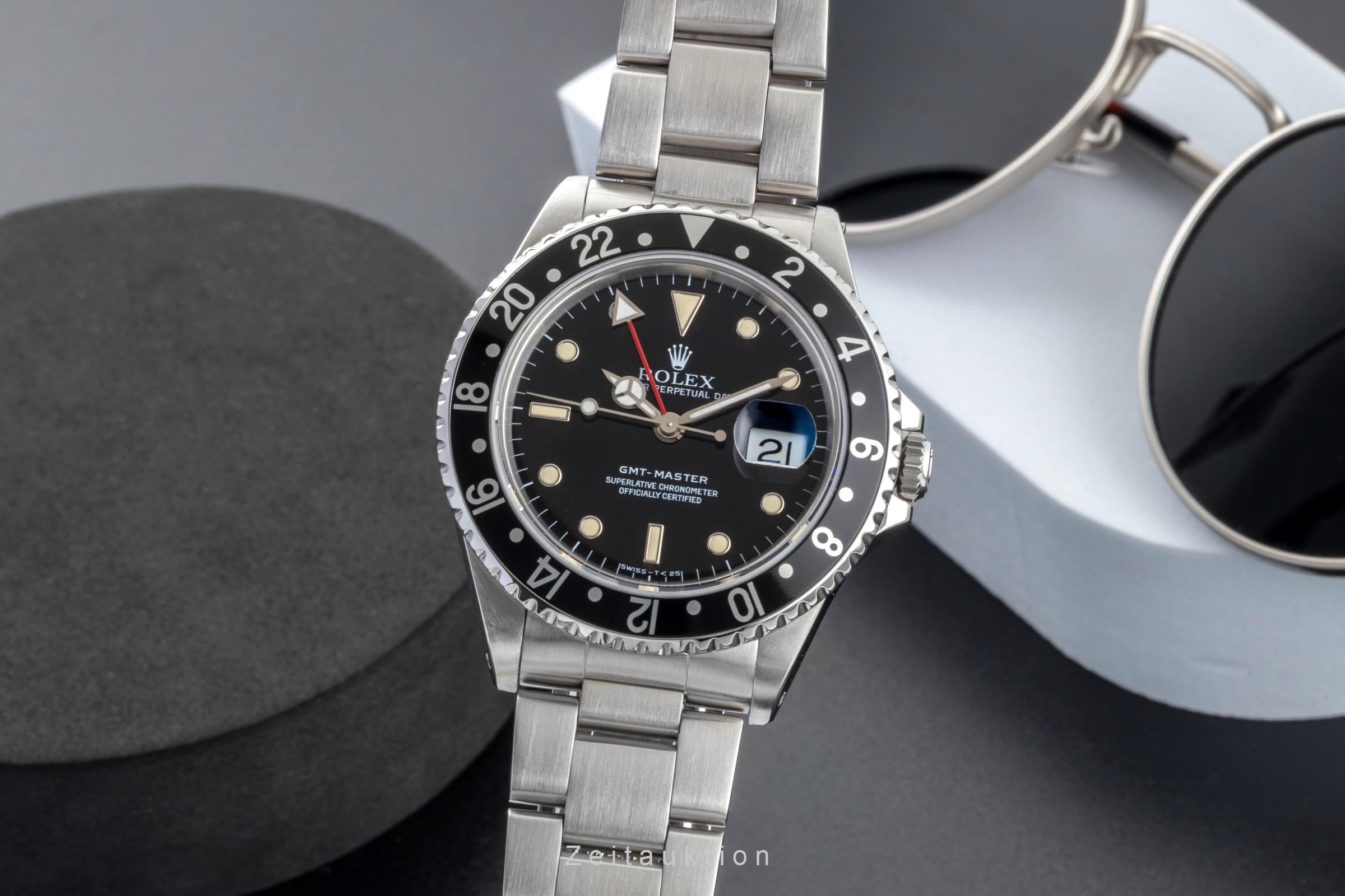 Rolex GMT-Master acier automatique montre pour hommes 16700  [2601057]