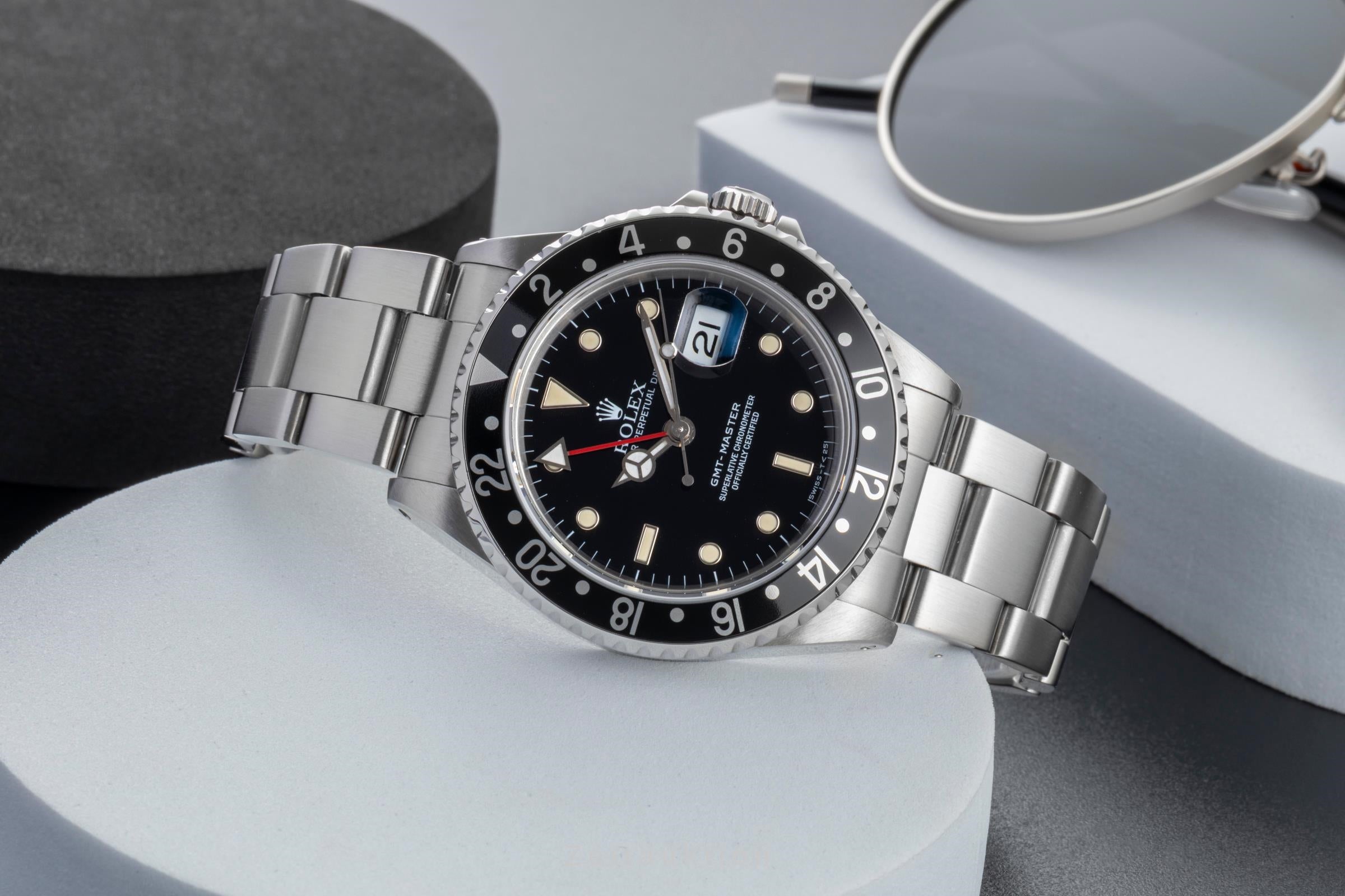 Rolex GMT-Master acier automatique montre pour hommes 16700  [2601057]