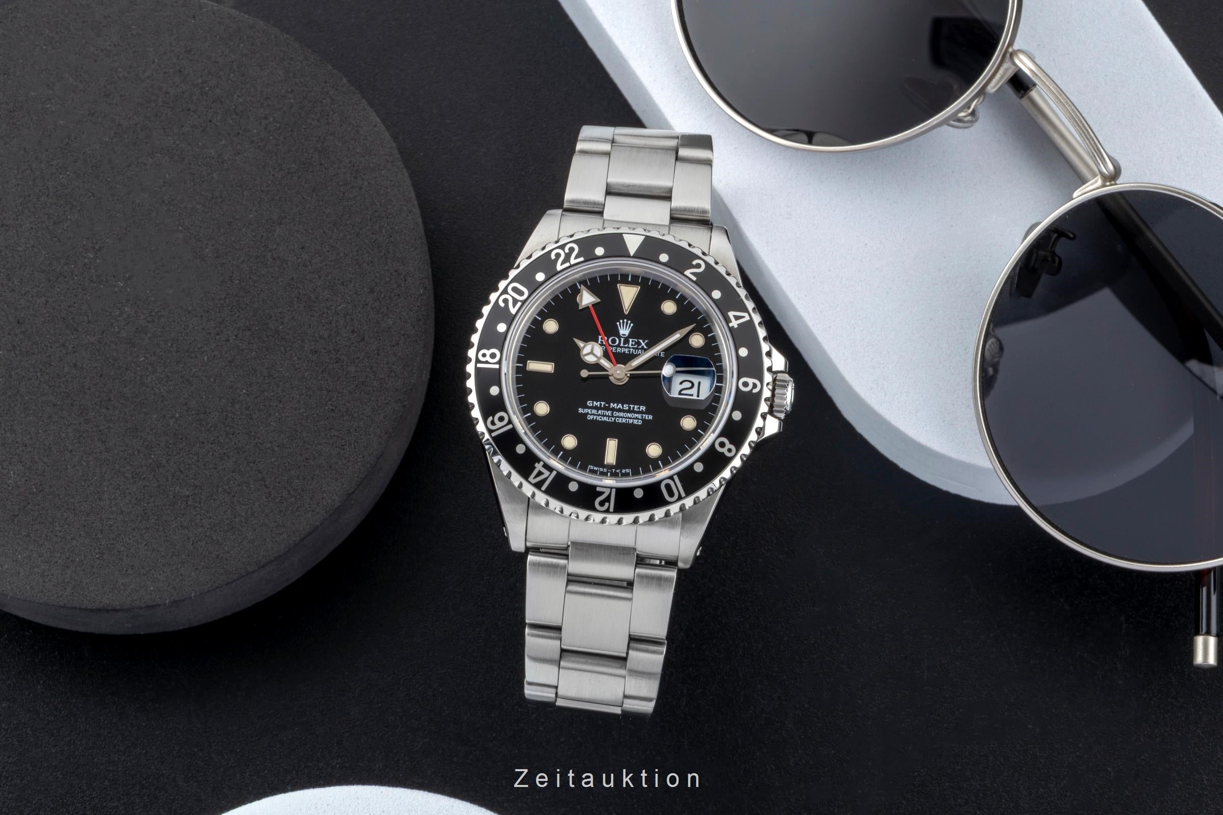 Rolex GMT-Master acier automatique montre pour hommes 16700  [2601057]