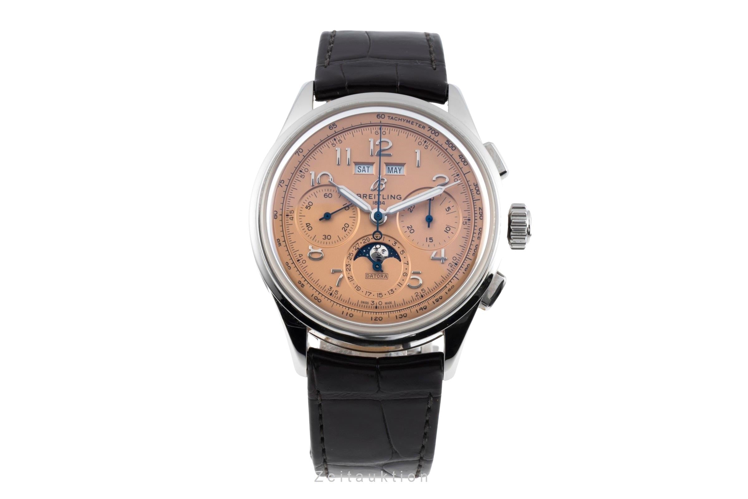 Breitling Premier chronographe acier automatique montre pour hommes AB2510201K1P1  [2601058]