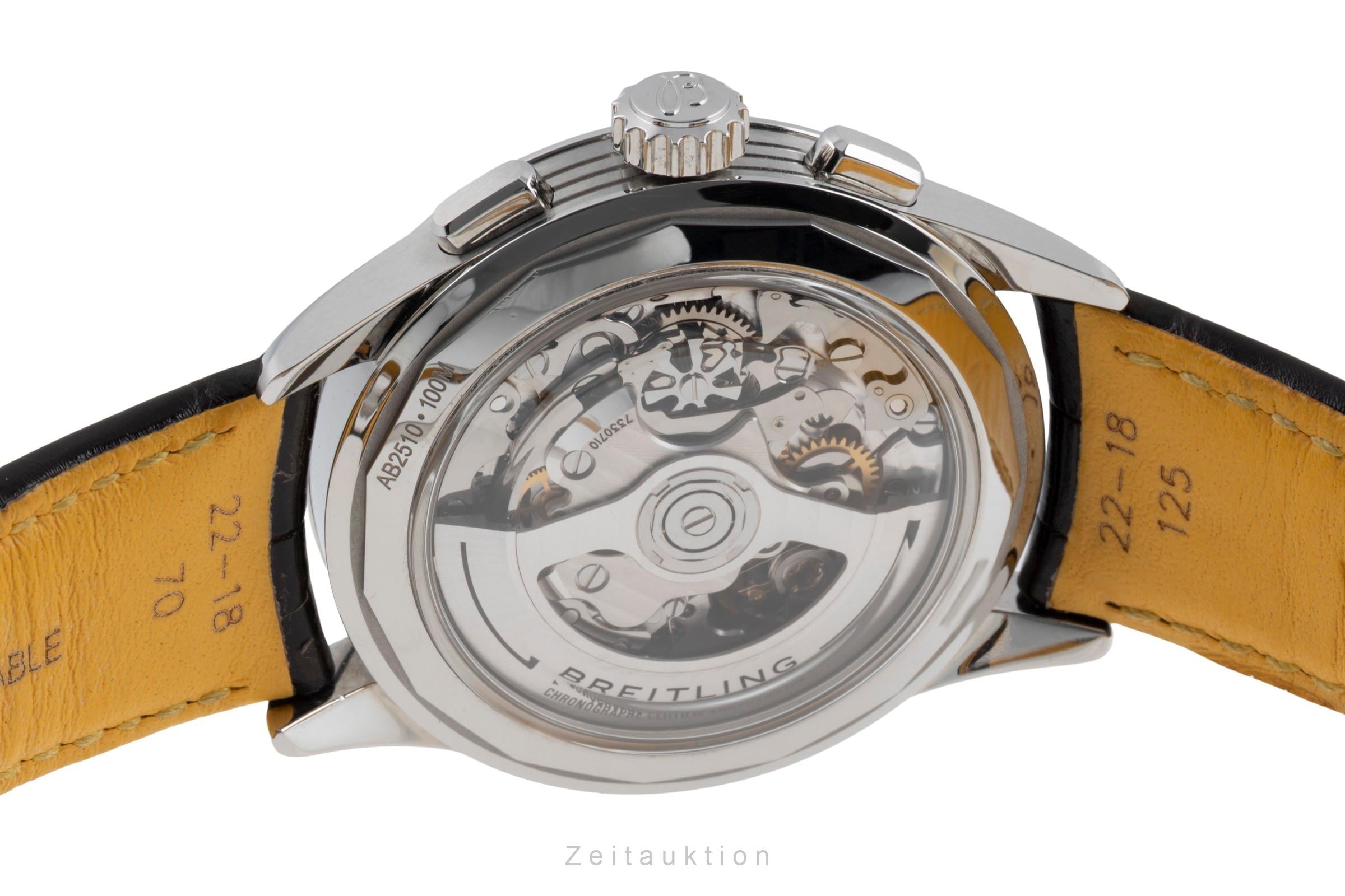 Breitling Premier chronograph steel automatic Kal. B25 Ref