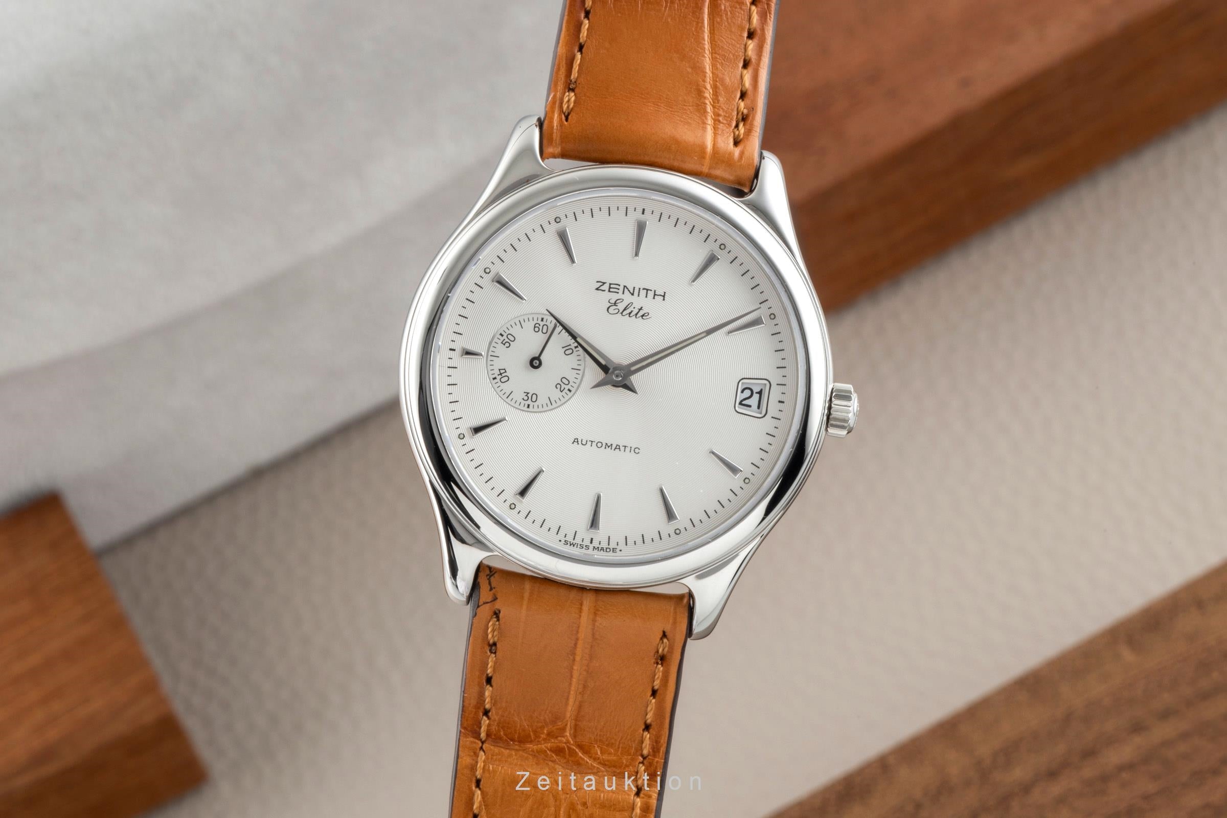 Zenith Elite steel automatic men's watch 90/01.0040.680  [2601060]