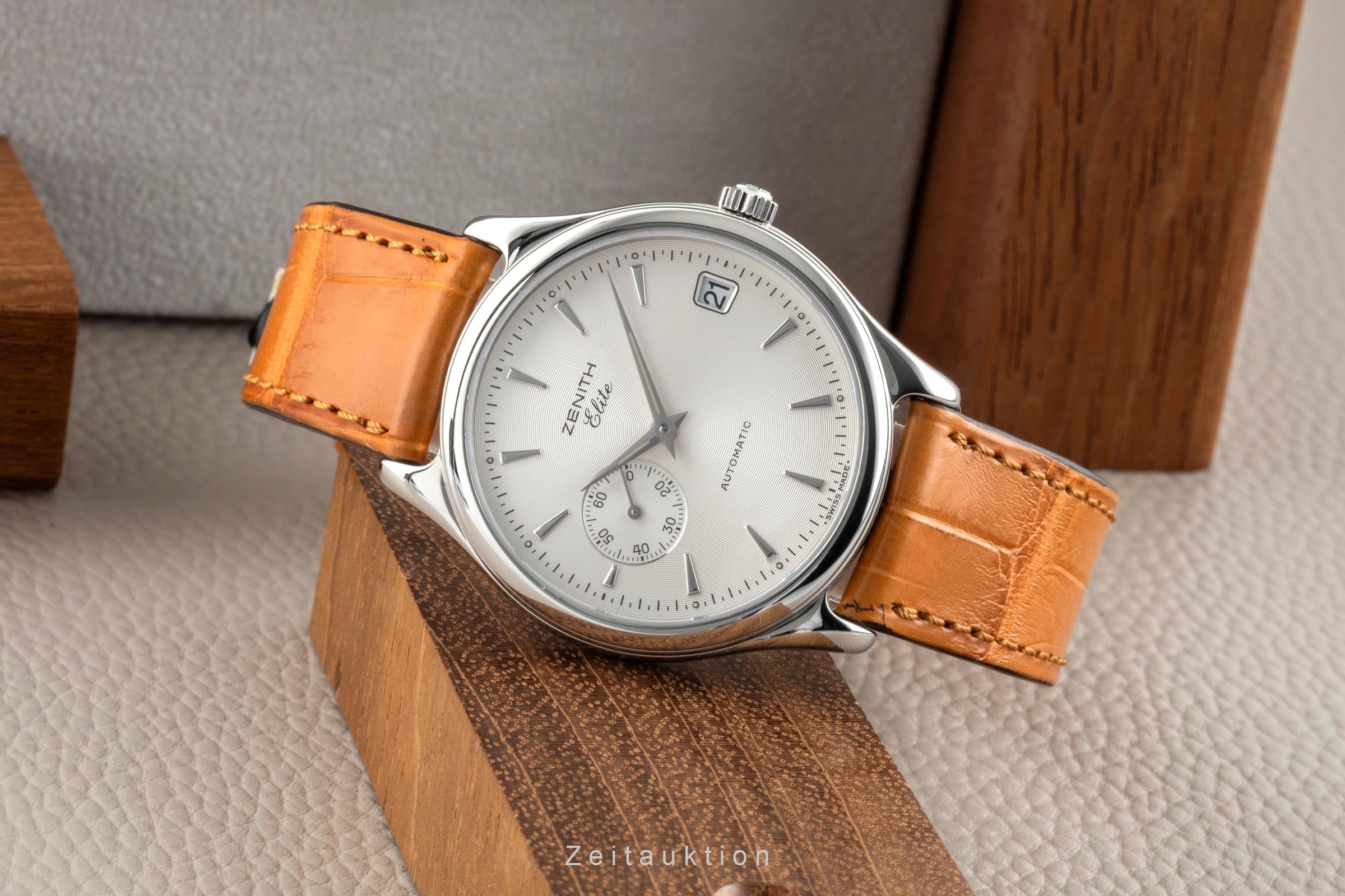 Zenith Elite acero automático reloj para caballeros 90/01.0040.680  [2601060]
