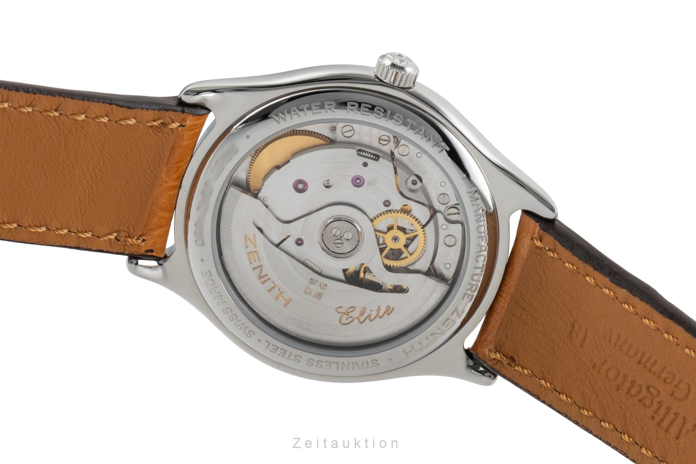 Zenith Elite acero automático reloj para caballeros 90/01.0040.680  [2601060]