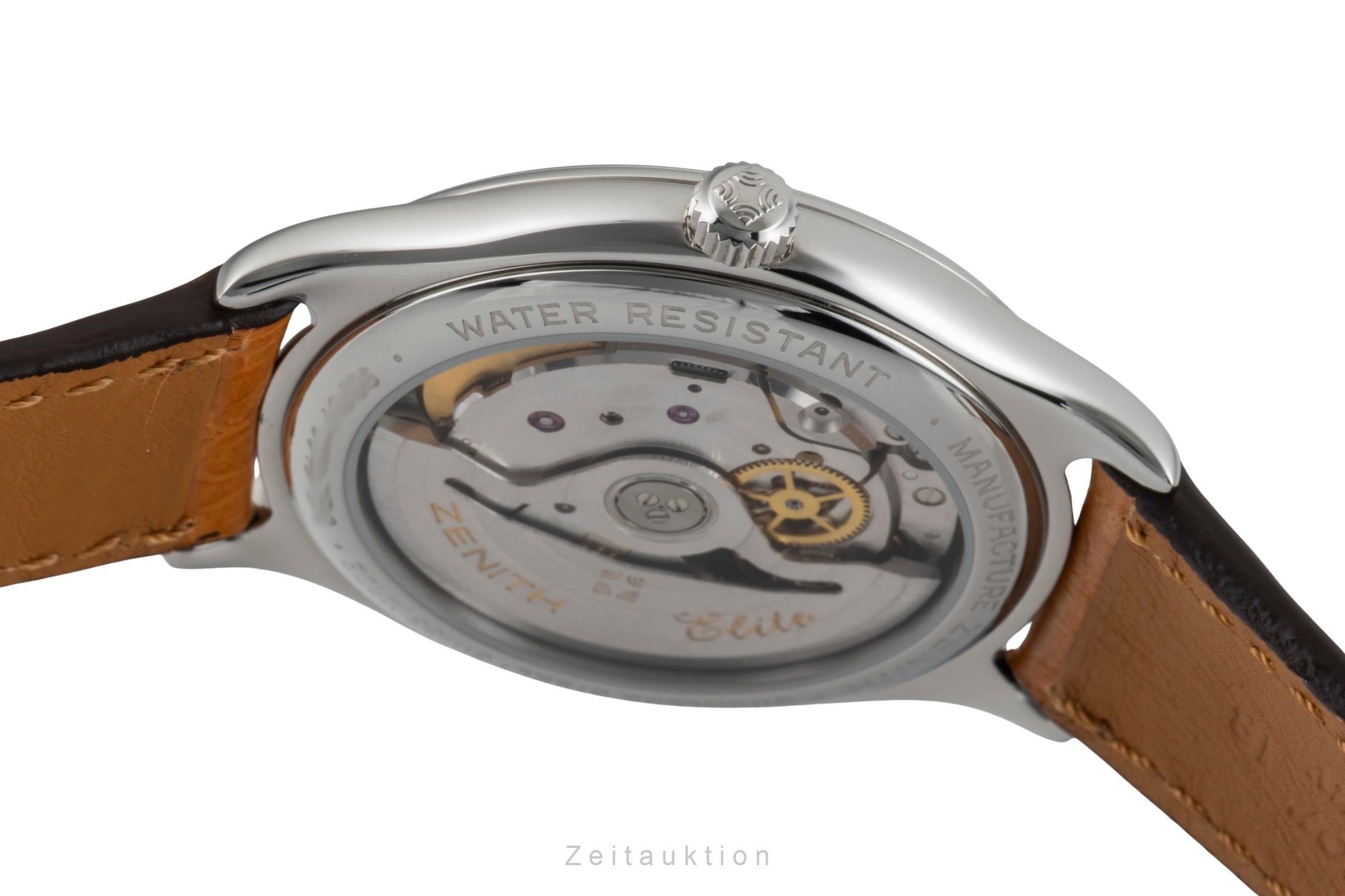 Zenith Elite acero automático reloj para caballeros 90/01.0040.680  [2601060]