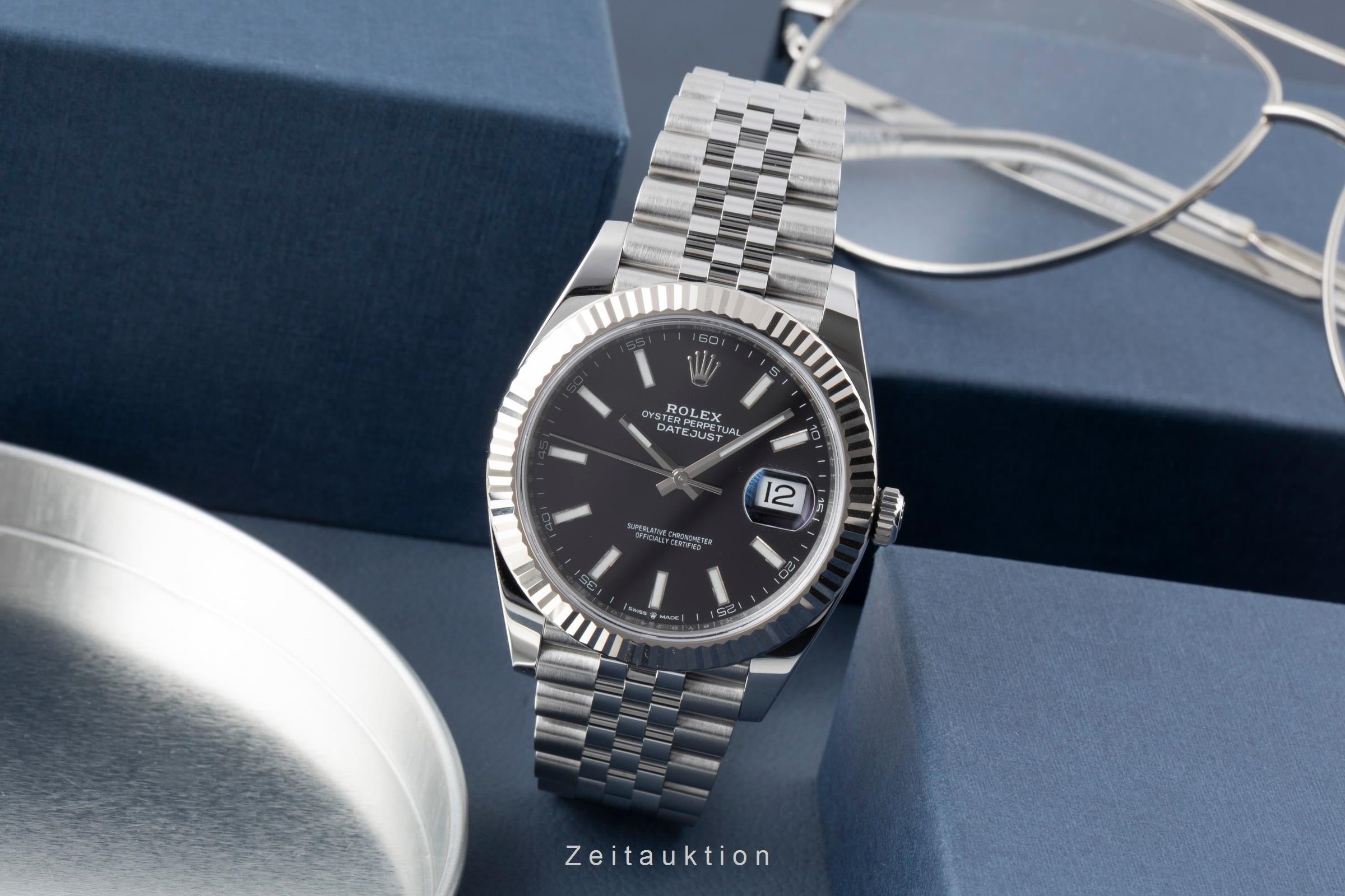 Rolex Datejust steel / white gold automatic men's watch 126334  [2601061]