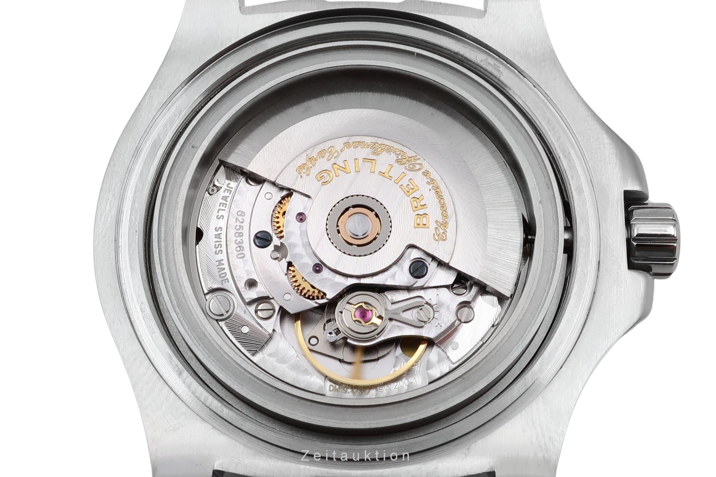 Breitling Colt Blue Dial Stahl Automatik Herrenuhr Ref. A17313101C1A1 B&P 2020 [2601064]
