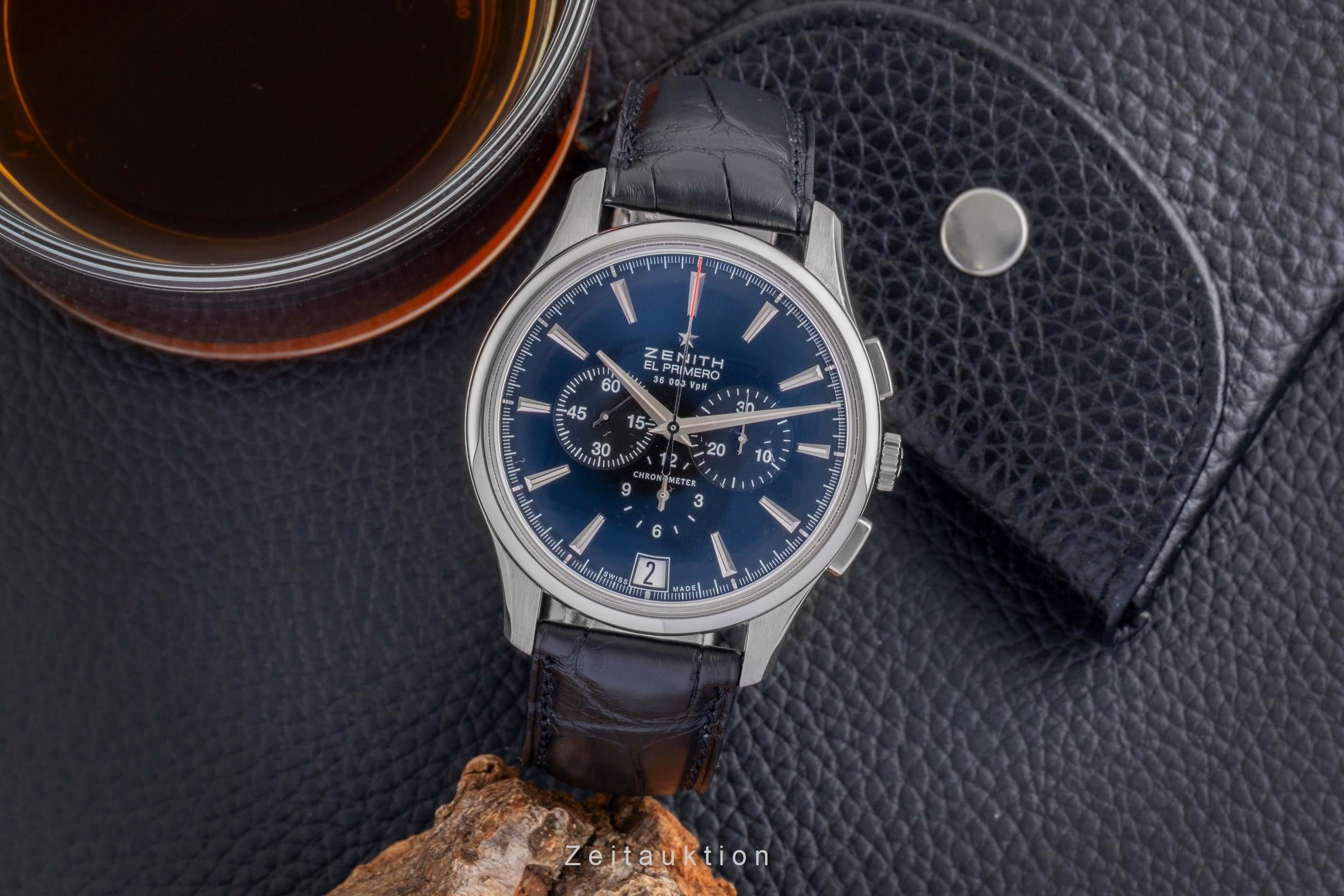 Zenith El Primero cronógrafo acero automático reloj para caballeros 03.2110.400  [2601065]