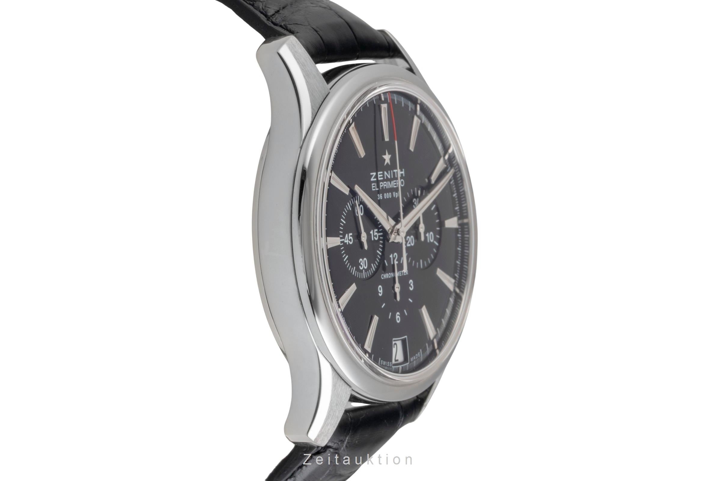Zenith El Primero chronograph steel automatic Kal. 400 Ref