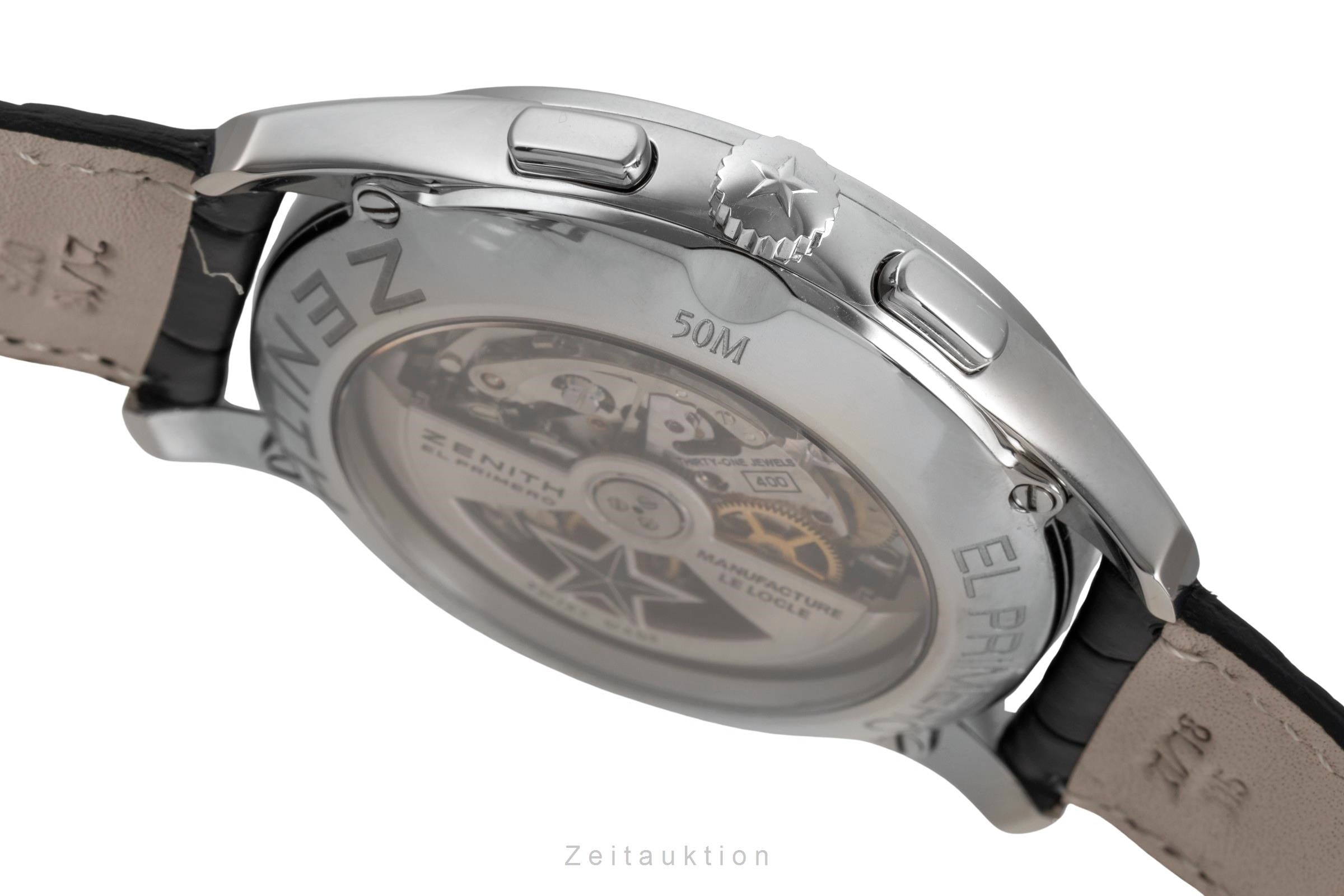 Zenith El Primero cronógrafo acero automático reloj para caballeros 03.2110.400  [2601065]