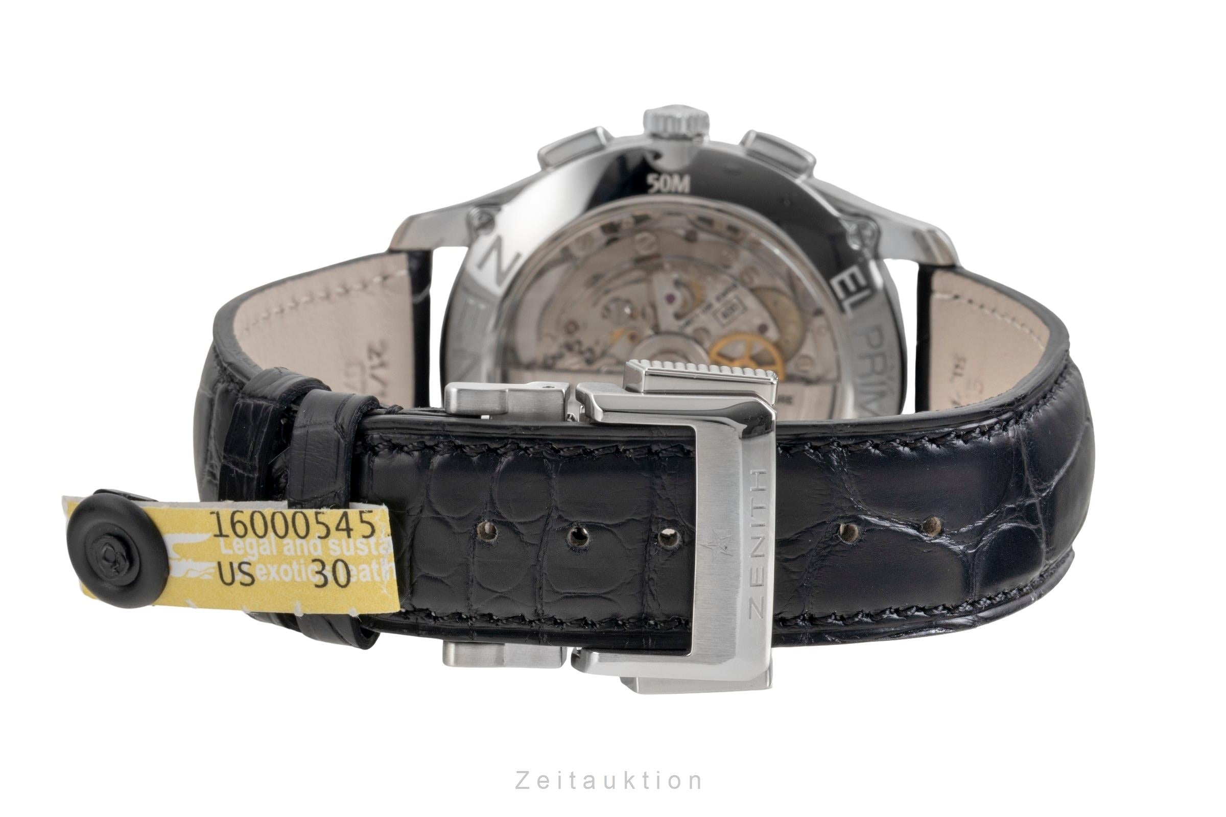 Zenith El Primero cronógrafo acero automático reloj para caballeros 03.2110.400  [2601065]